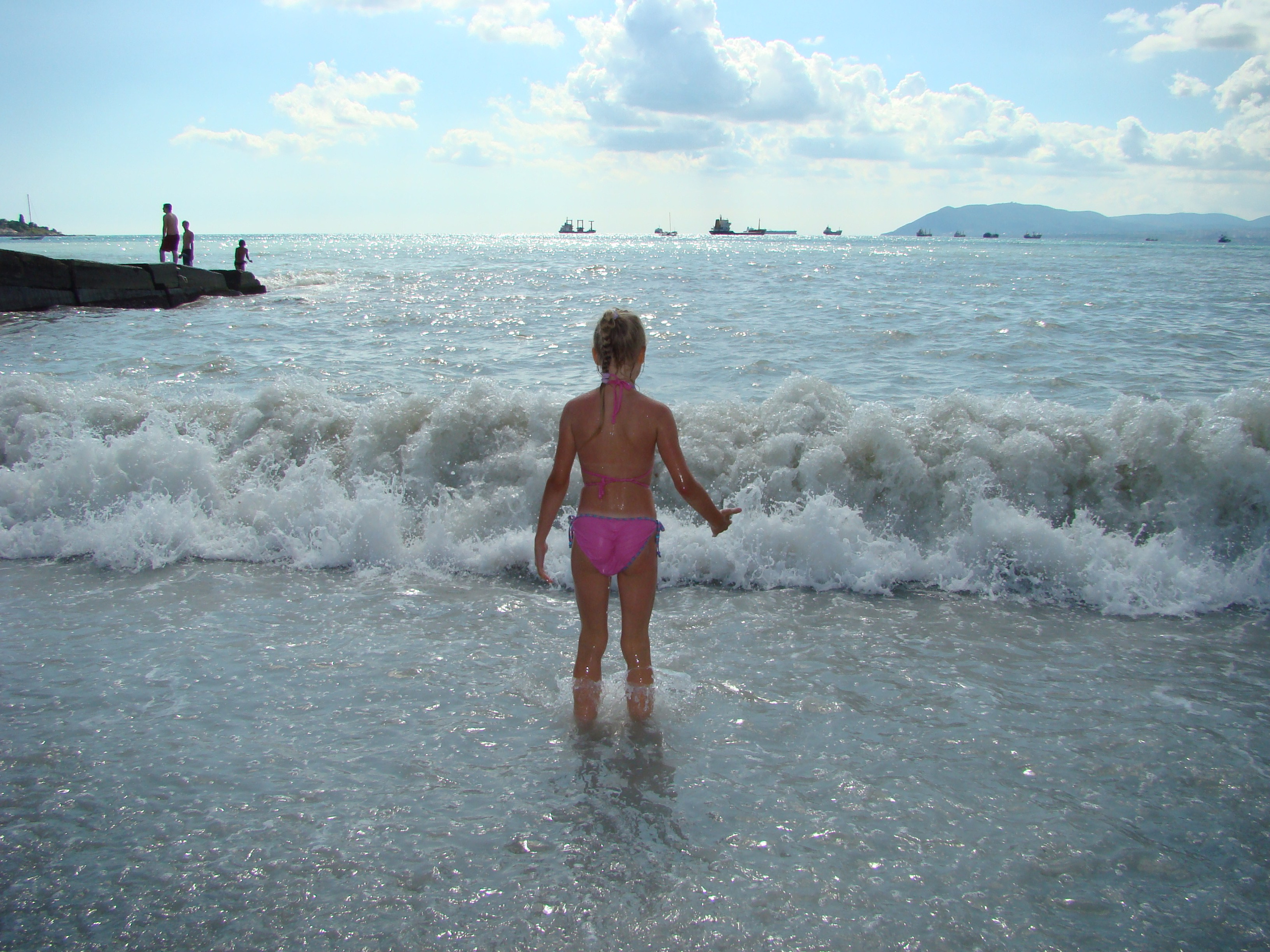 Кабардинка (фото Зевиных) 25.06-24.07.2008. Семейный, Свадебный фотограф СПБ Питер— Романова Екатерина