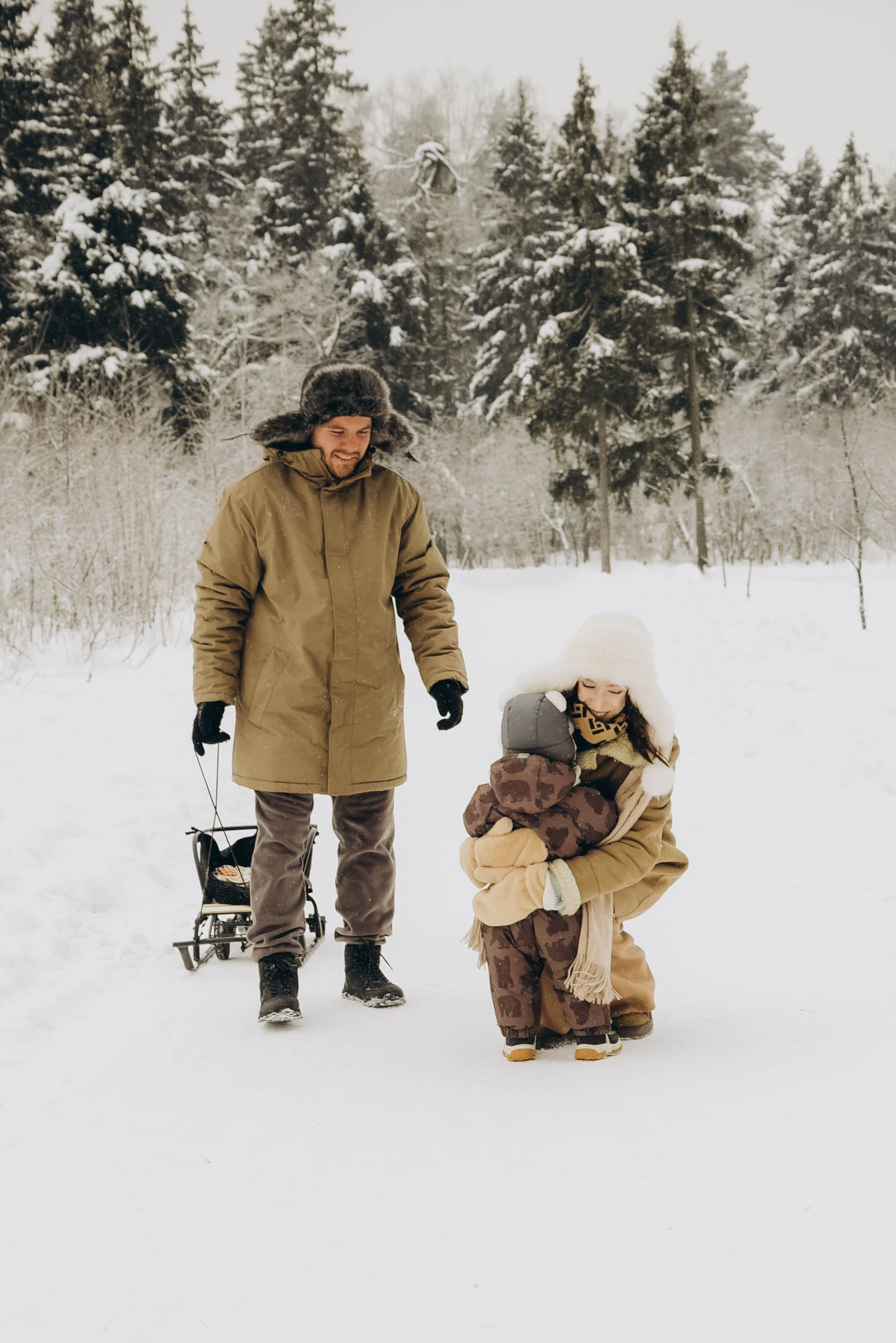 Семейная фотопрогулка. Семейный фотограф в Железнодорожном Масаева Елена