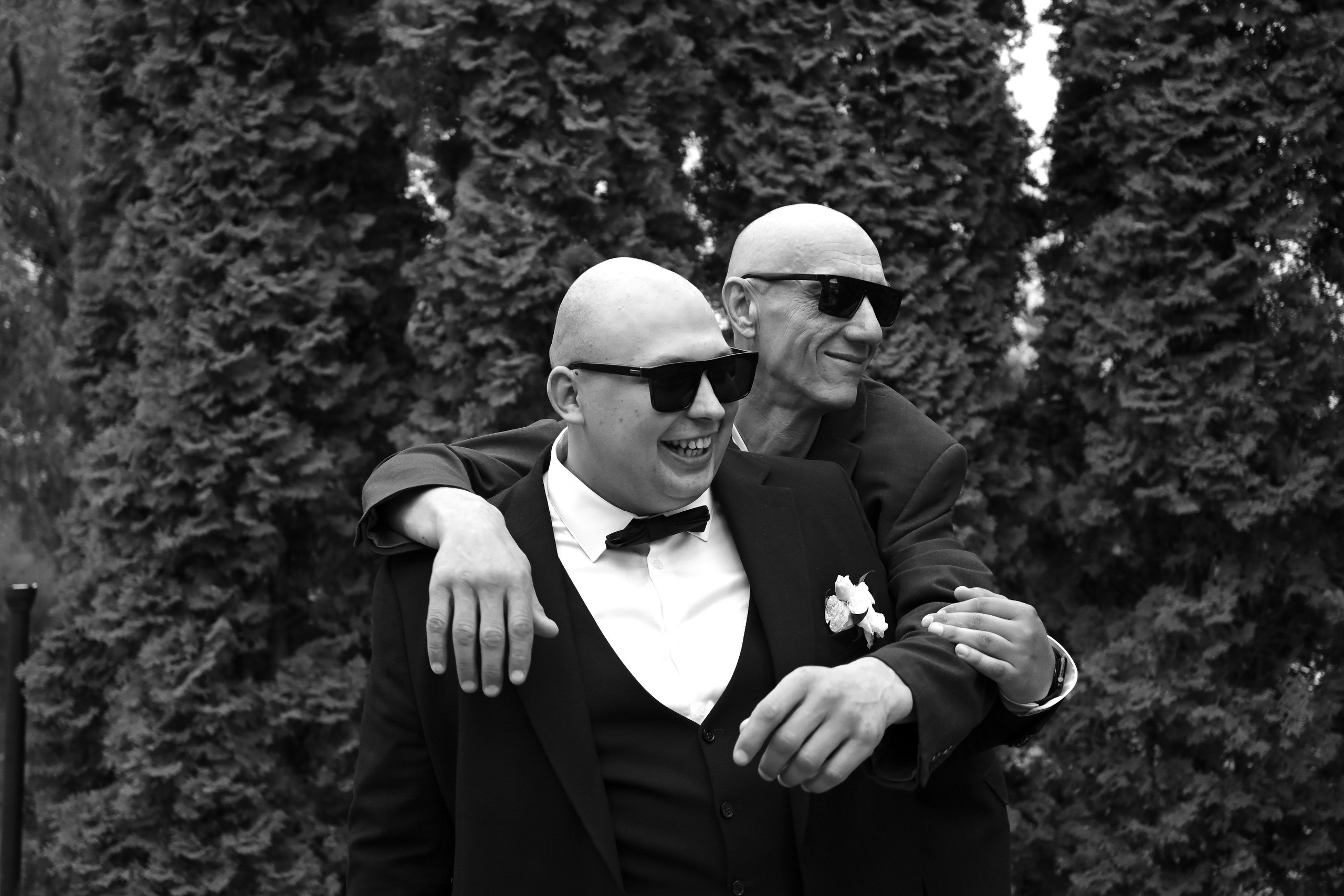 Black and white film. <3