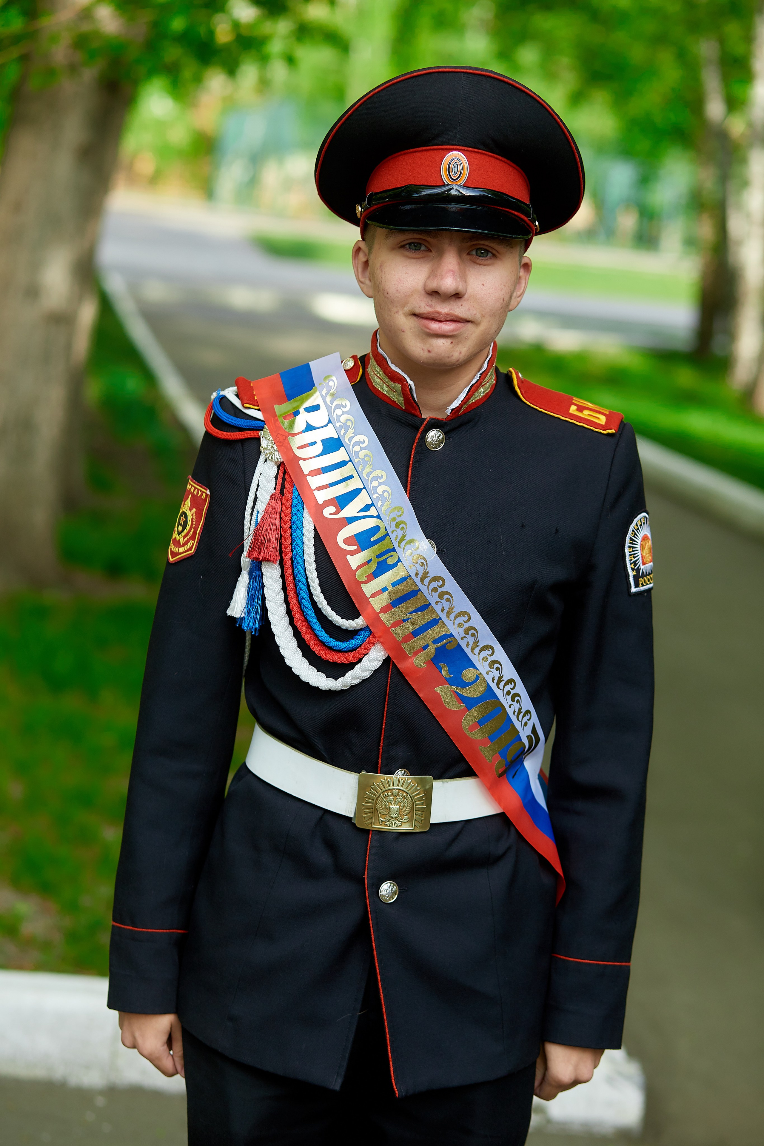 Кадеты последний звонок. Фотограф Вячеслав Фарунин