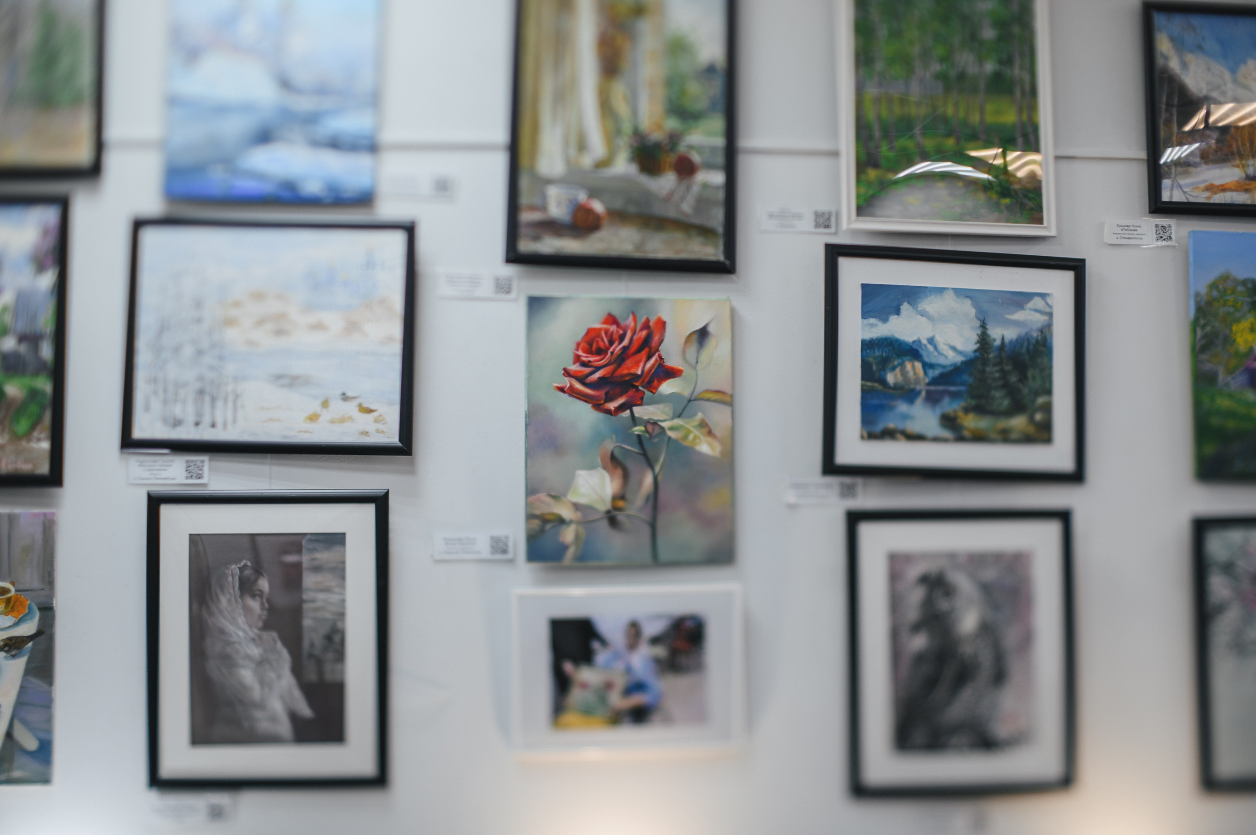 Благотворительная выставка картин «Душа с душою говорит». Фотограф в Самаре