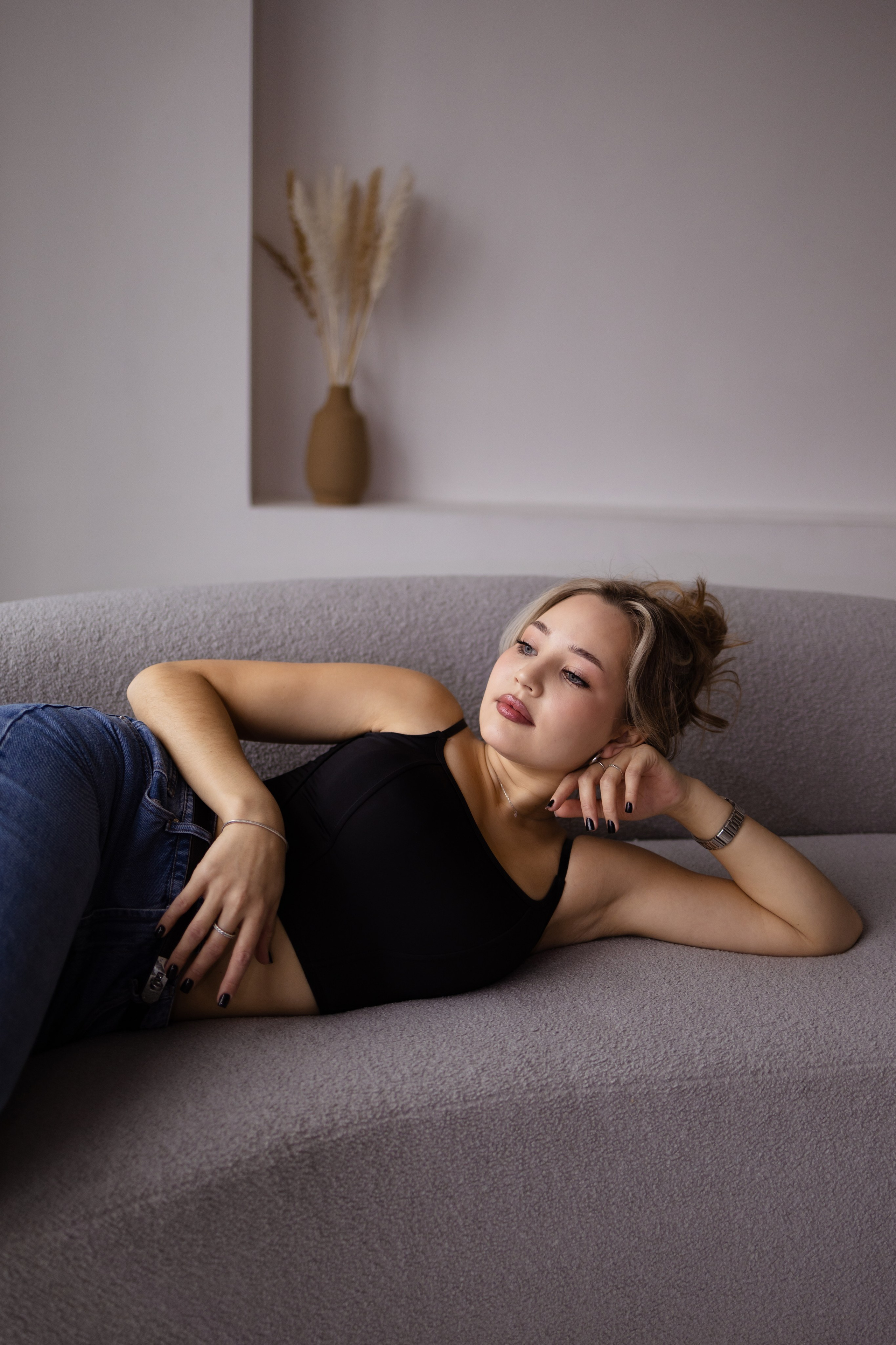 Женский студийный портрет (9.02.2025) г. Обнинск (Калужская обл.). Надежда Стар семейный и церковный фотограф в Жукове и Калужской области