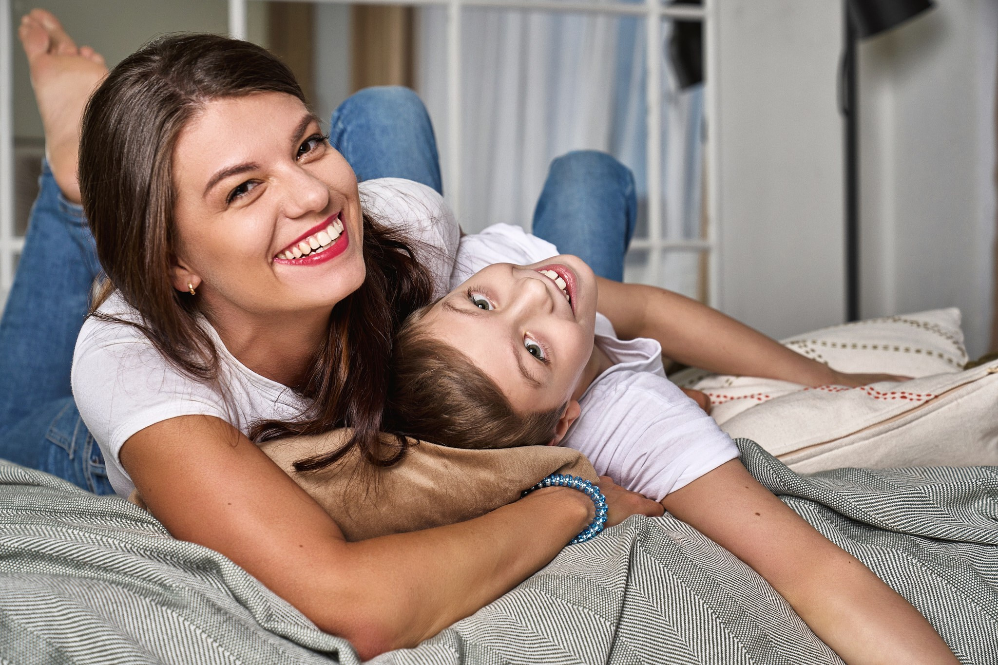 Семейная фотосессия в студии