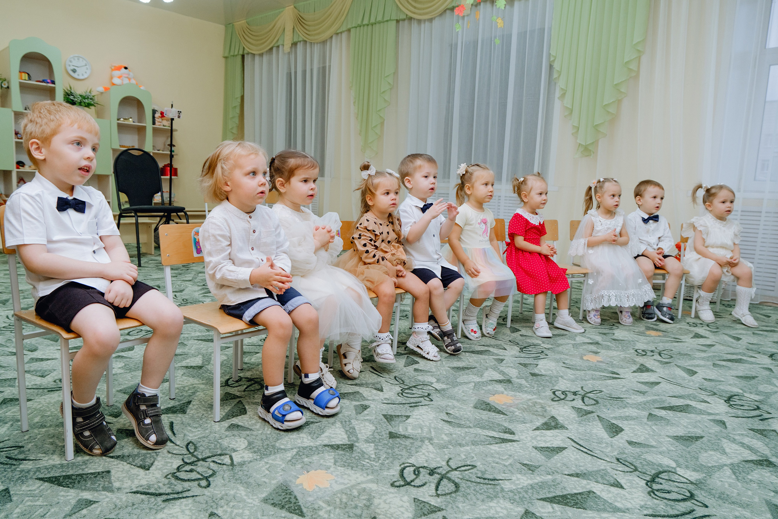 Утренник малышей. Фотограф Софья Володкина