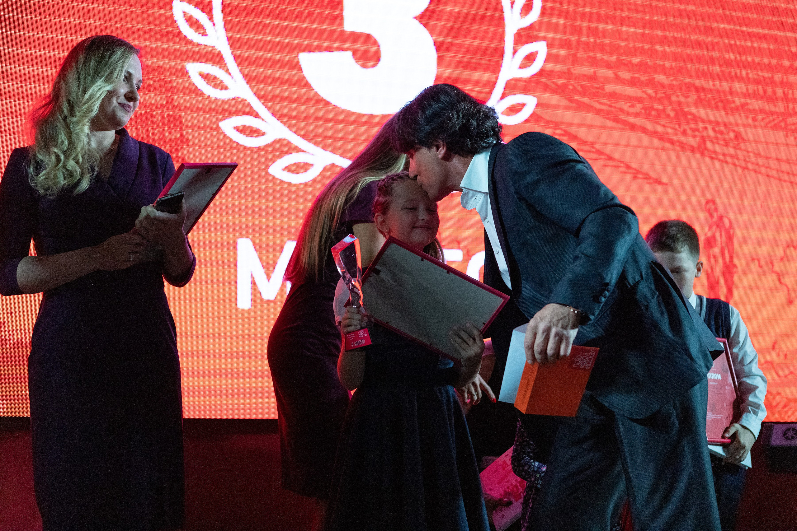 Награждение победителей Всенародной акции «Пою мою Москву». Фотограф Анна Зиновьева