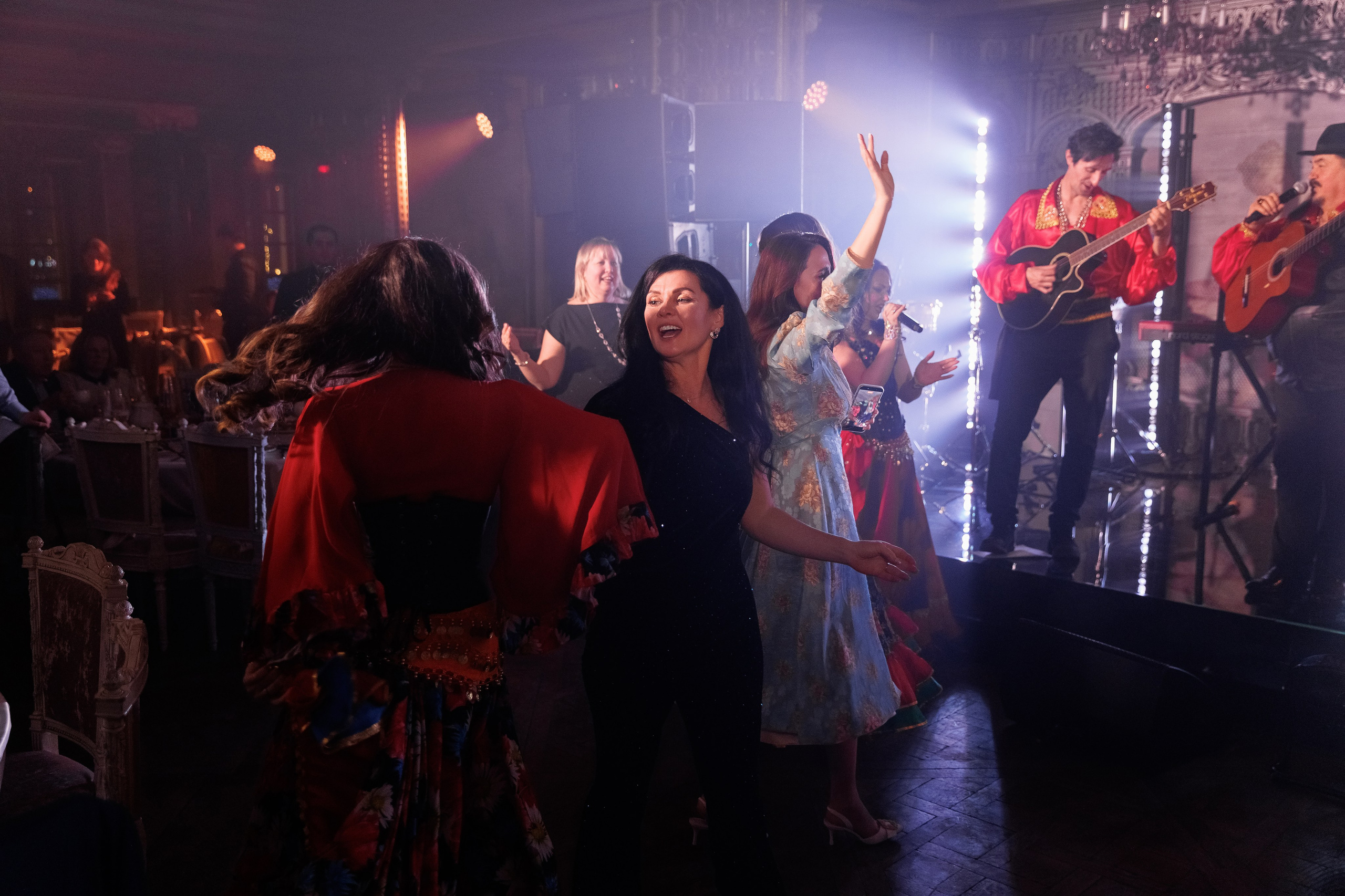 Новогодний ужин Сбер