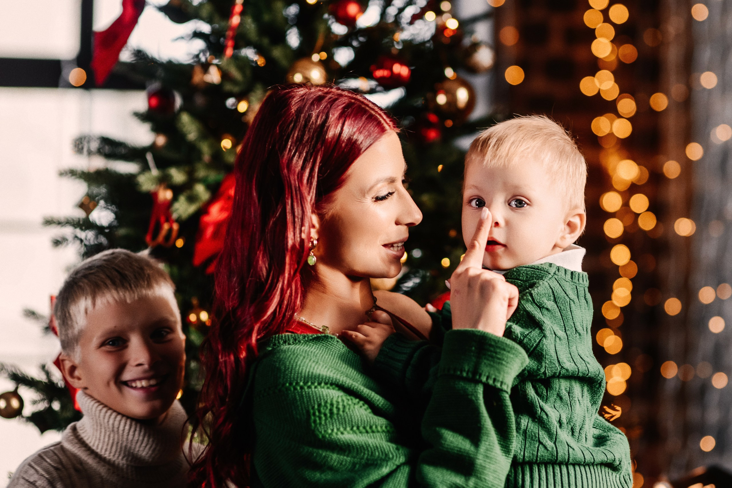 Семейная новогодняя съемка. Свадебный, семейный и репортажный фотограф Наталья Новикова