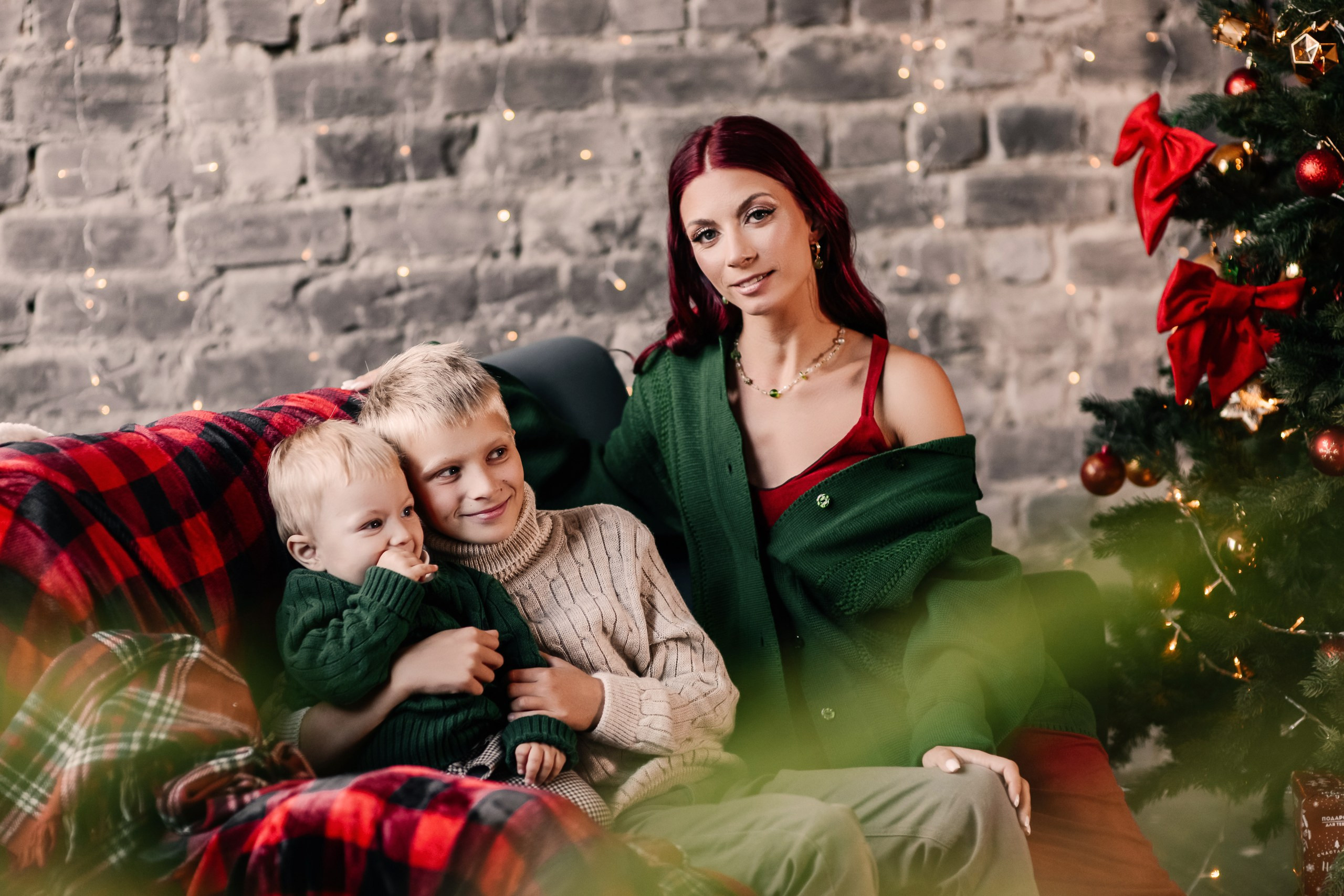 Семейная новогодняя съемка. Свадебный, семейный и репортажный фотограф Наталья Новикова