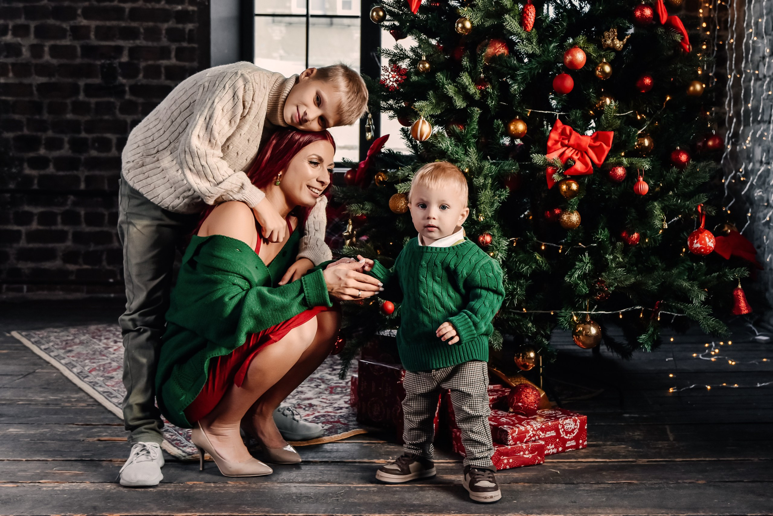 Семейная новогодняя съемка. Свадебный, семейный и репортажный фотограф Наталья Новикова