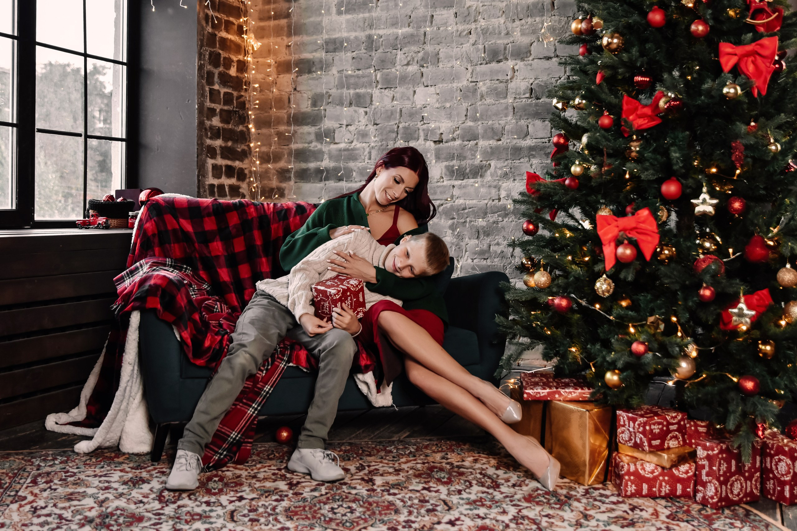 Семейная новогодняя съемка. Свадебный, семейный и репортажный фотограф Наталья Новикова