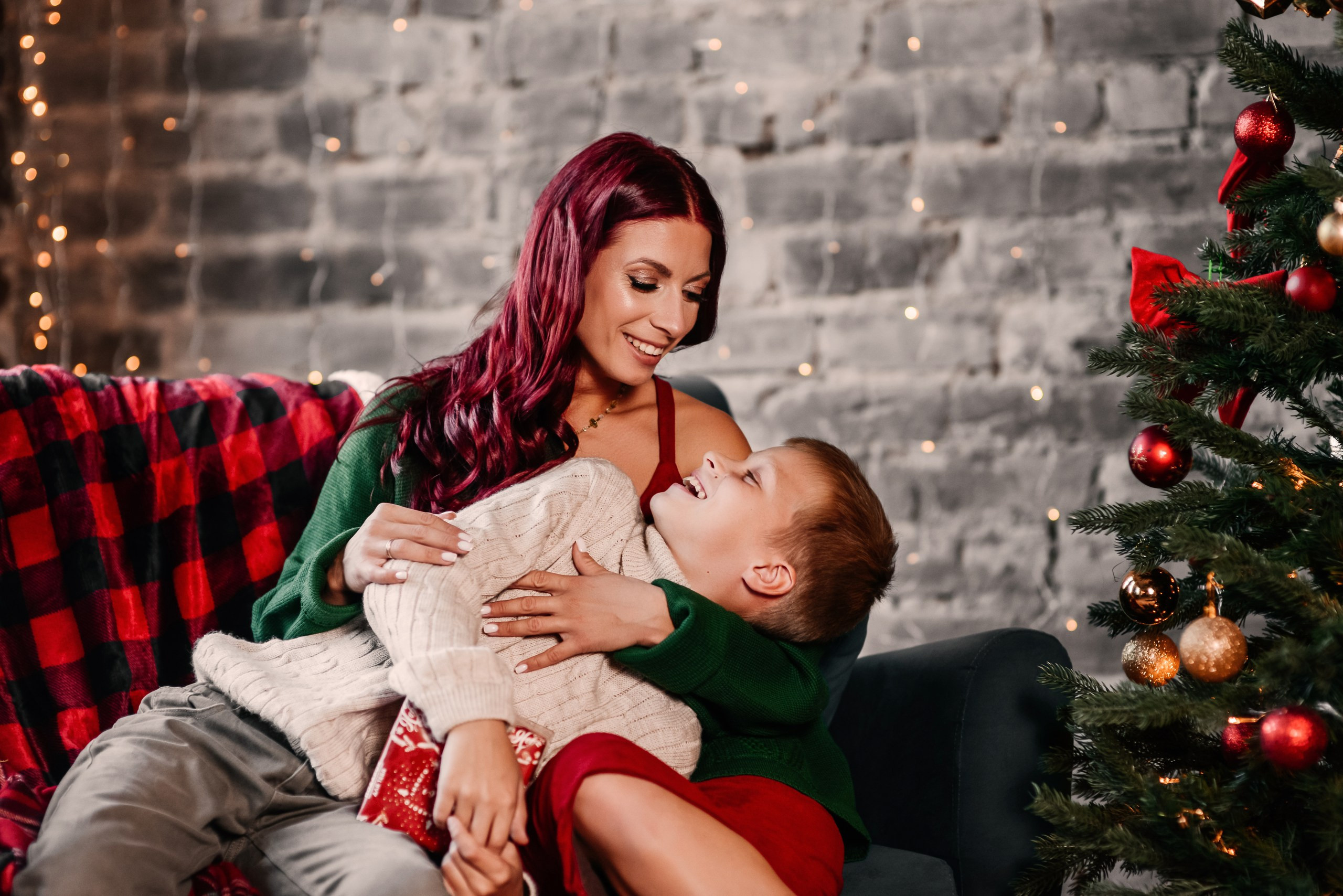 Семейная новогодняя съемка. Свадебный, семейный и репортажный фотограф Наталья Новикова