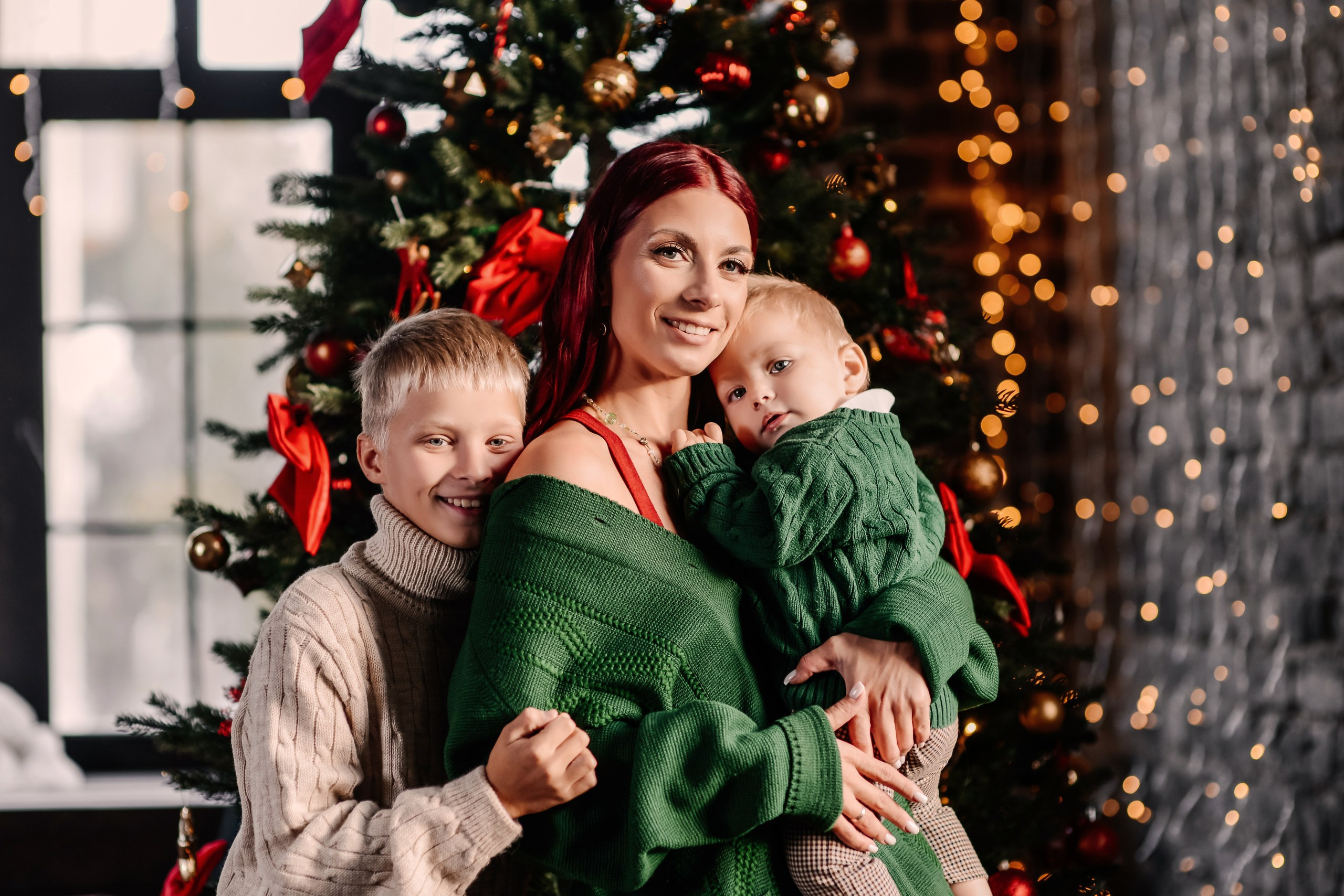 Семейная новогодняя съемка. Свадебный, семейный и репортажный фотограф Наталья Новикова