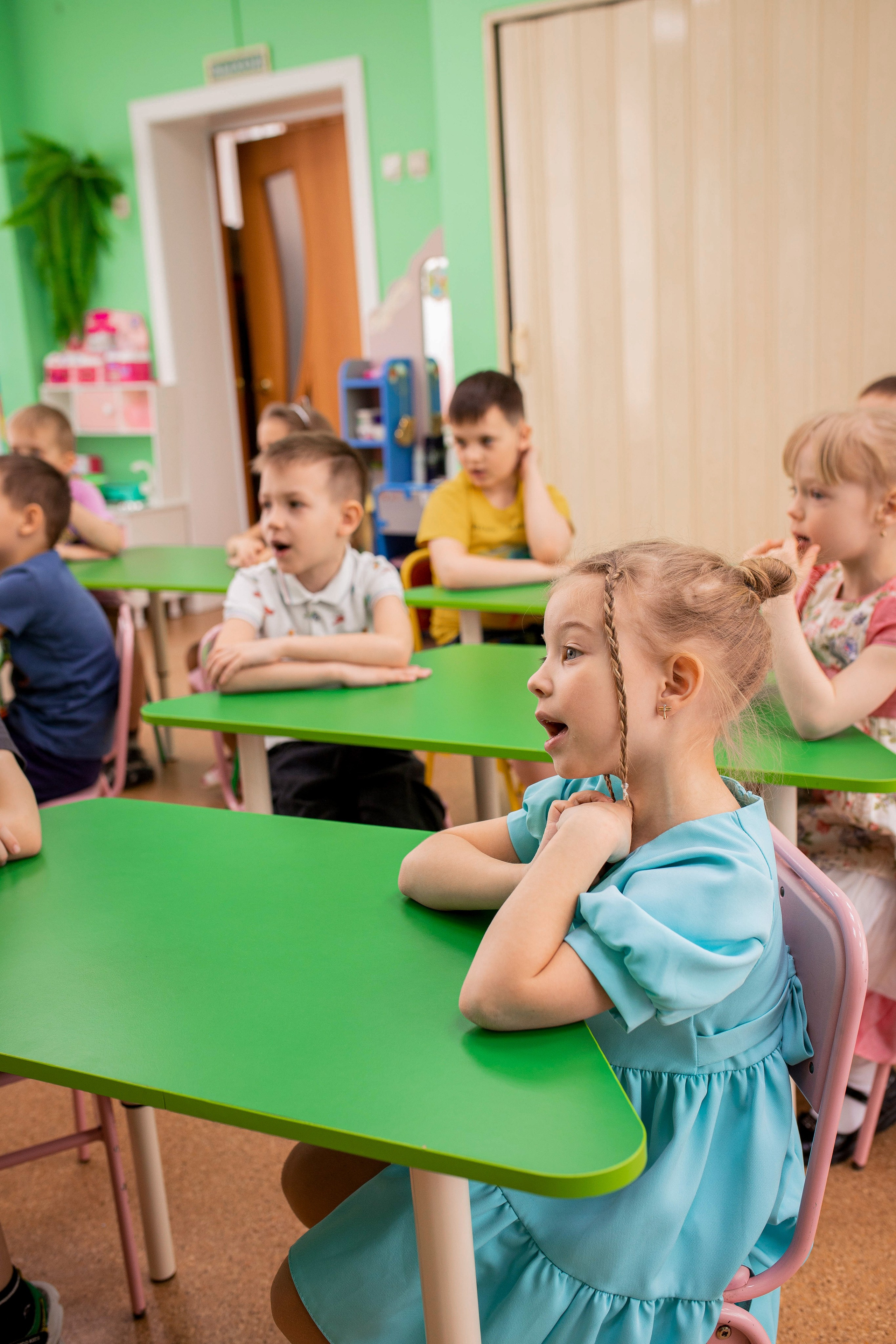 Степа, Даша и Алиса в детском саду. Семейный и детский фотограф город Тында Дарья