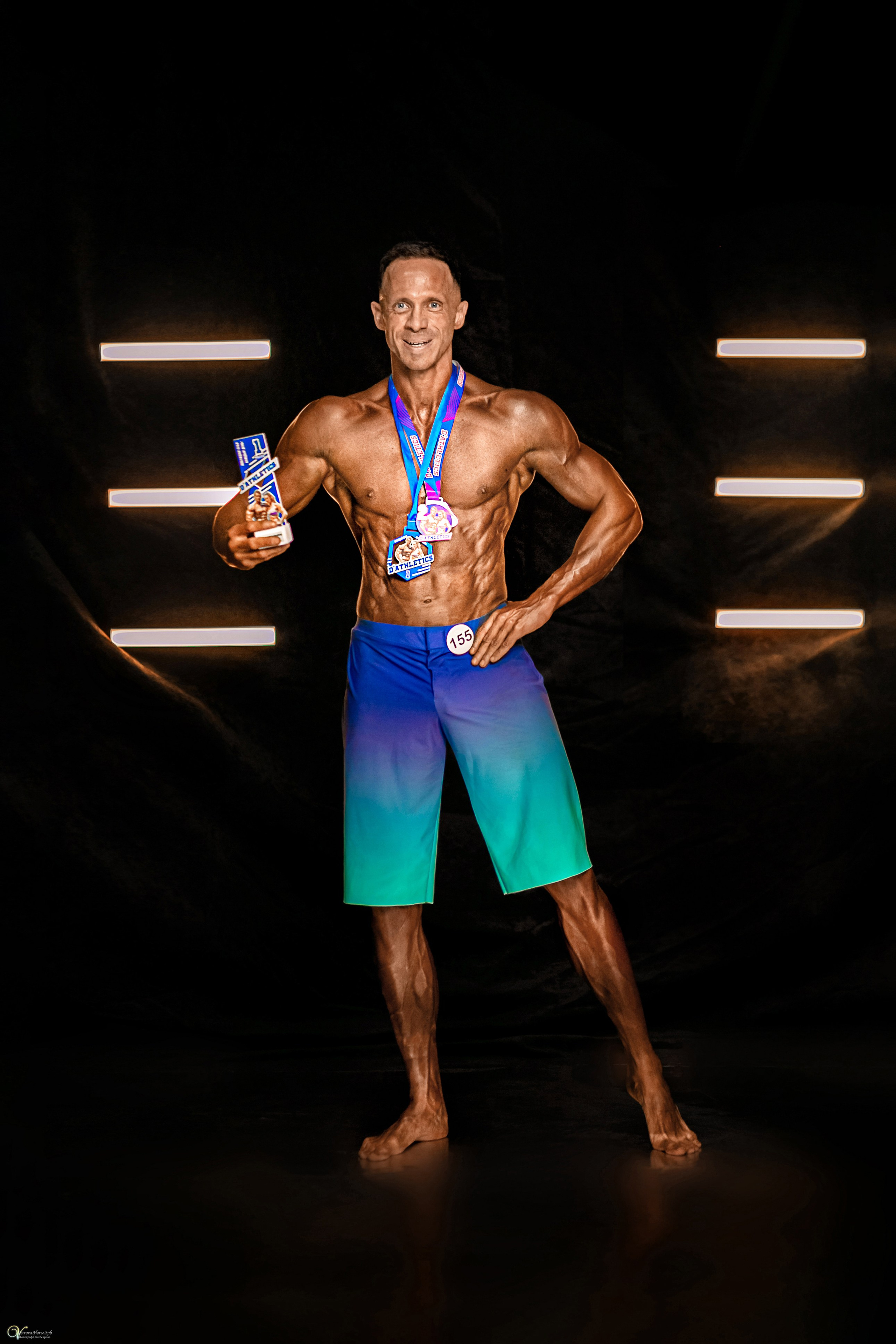 Съемка чемпионата по бодибилдингу. Фотограф женский и мужской портрет Санкт-Петербург