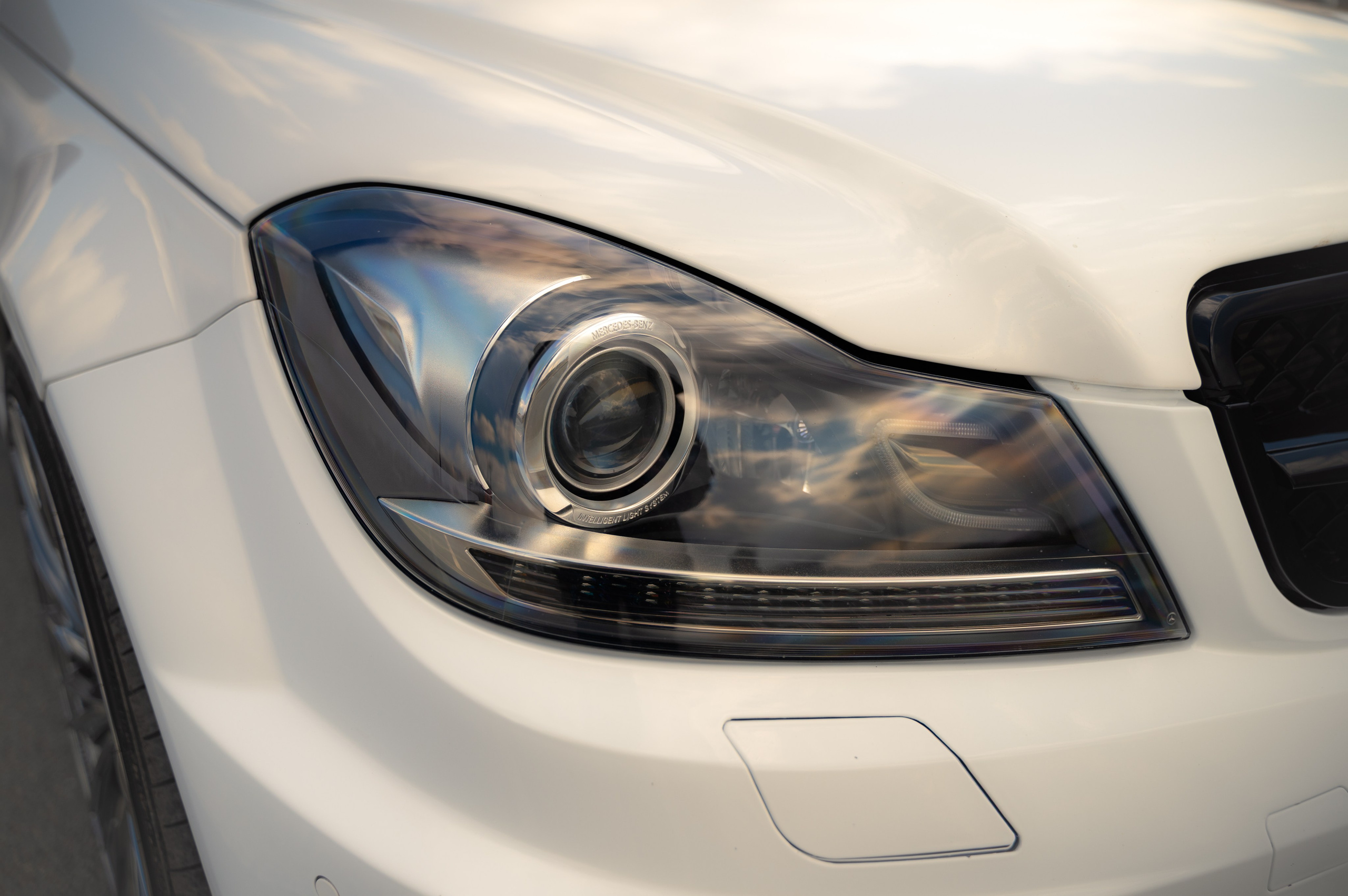 Автомобильная фотосъёмка Mercedes-benz c63 amg. Фотограф/видеограф Богдан Голованов