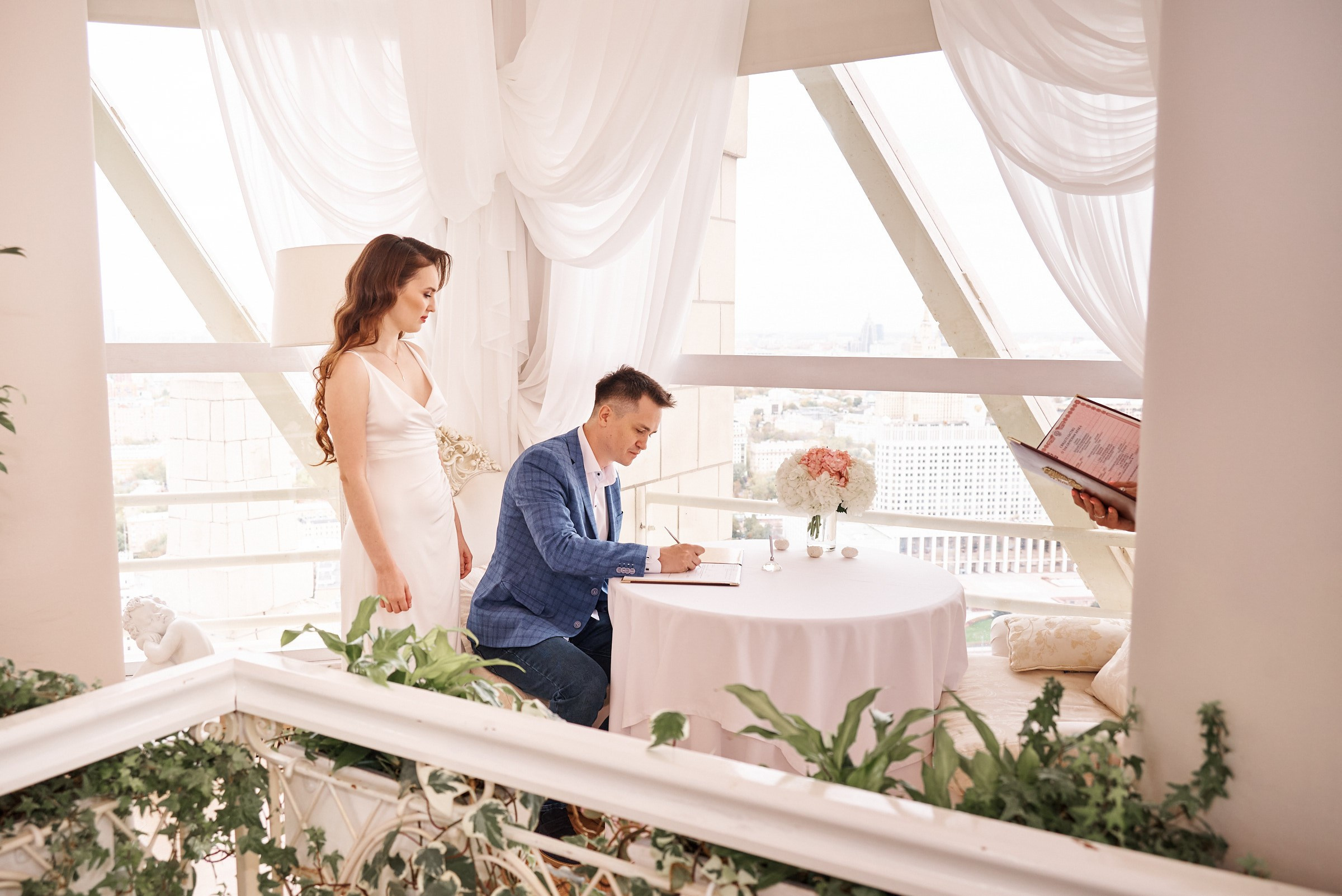 Василий и Ольга. Свадебный фотограф, видеограф в Клину, Москве, Зеленограде, Калабушкин