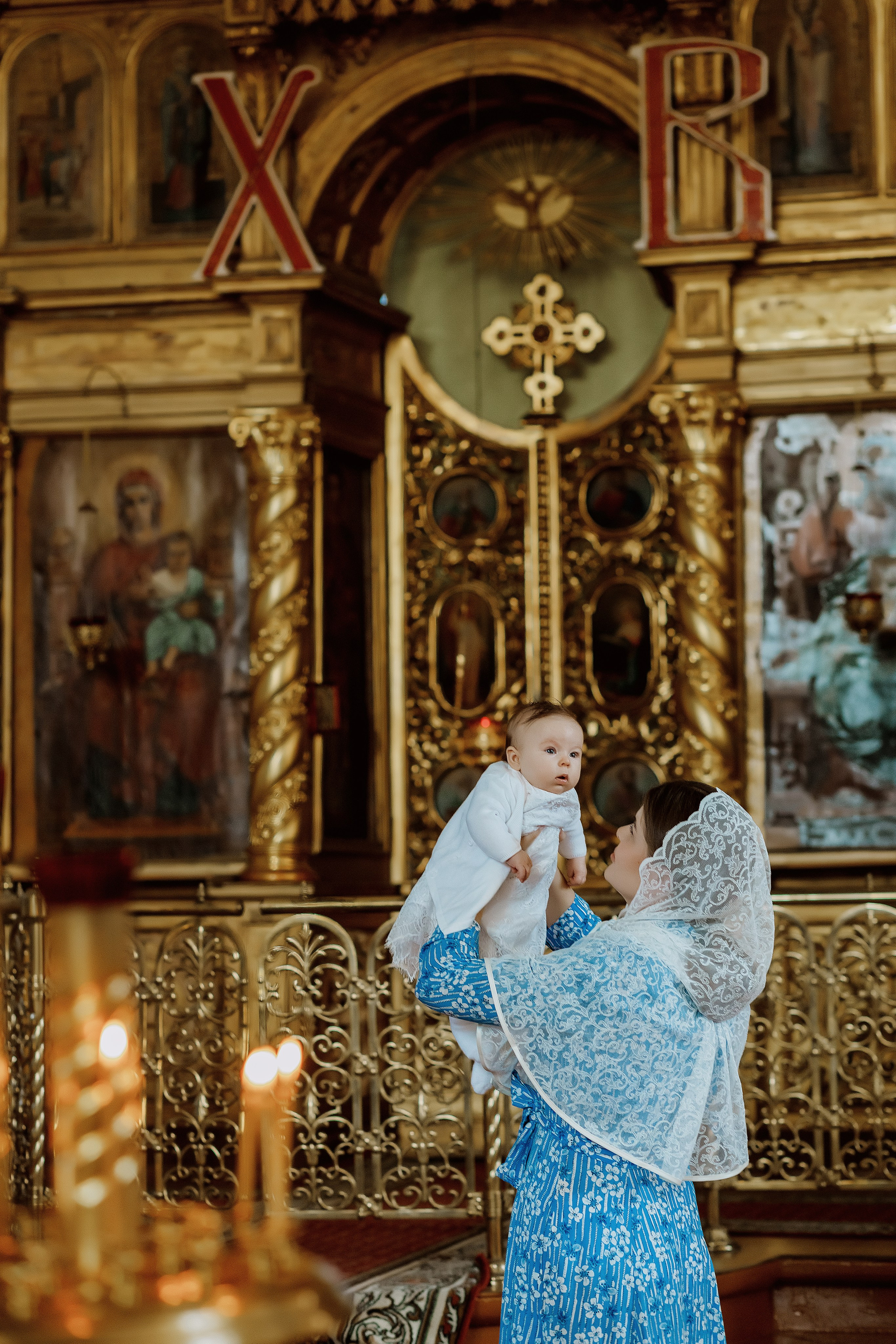 Таинство Крещение Оливии. Свадебный и семейный фотограф