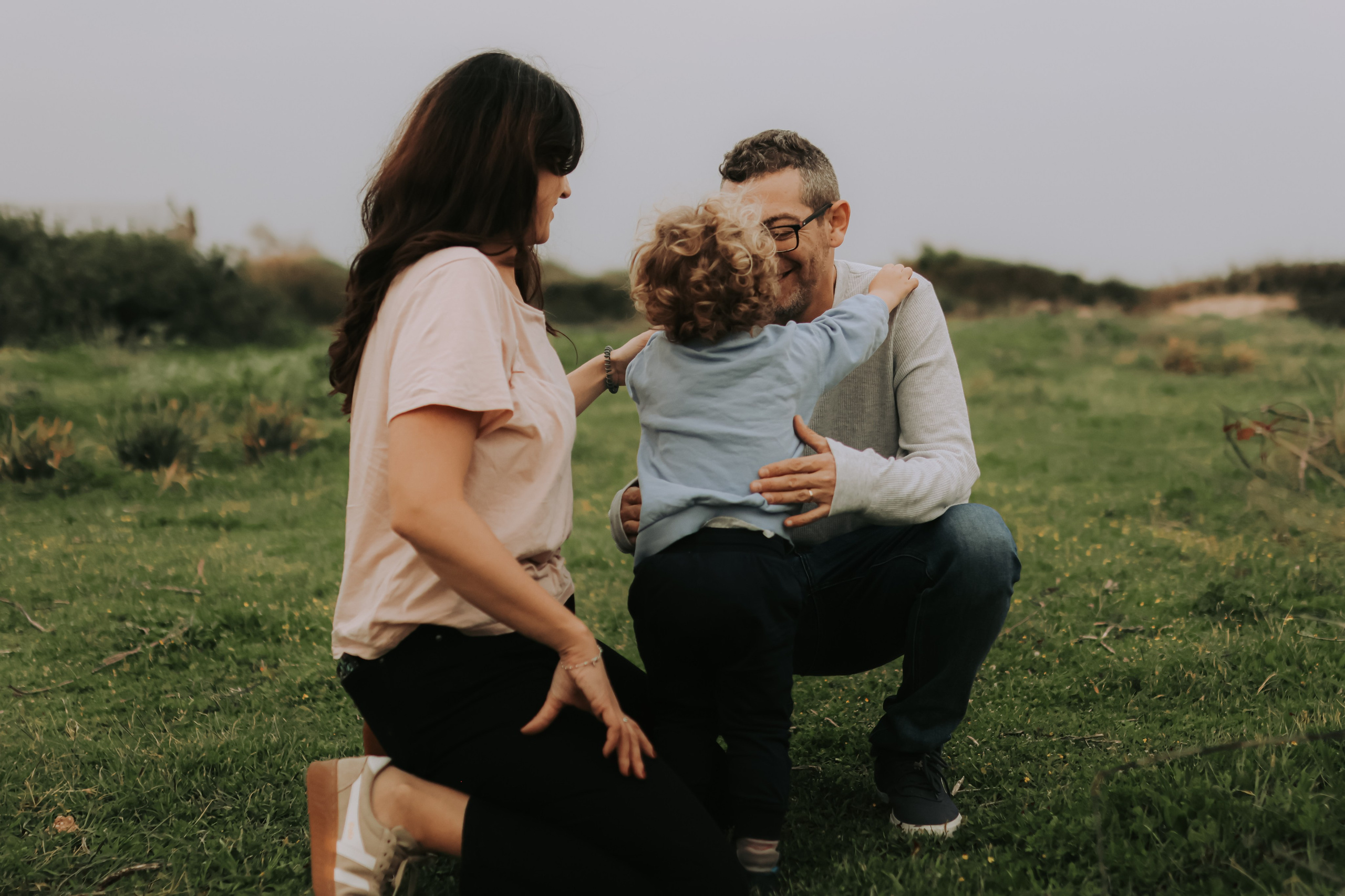 Eithan's family, Tel Aviv | February 2026. Photographer in Israel Alice Milchin