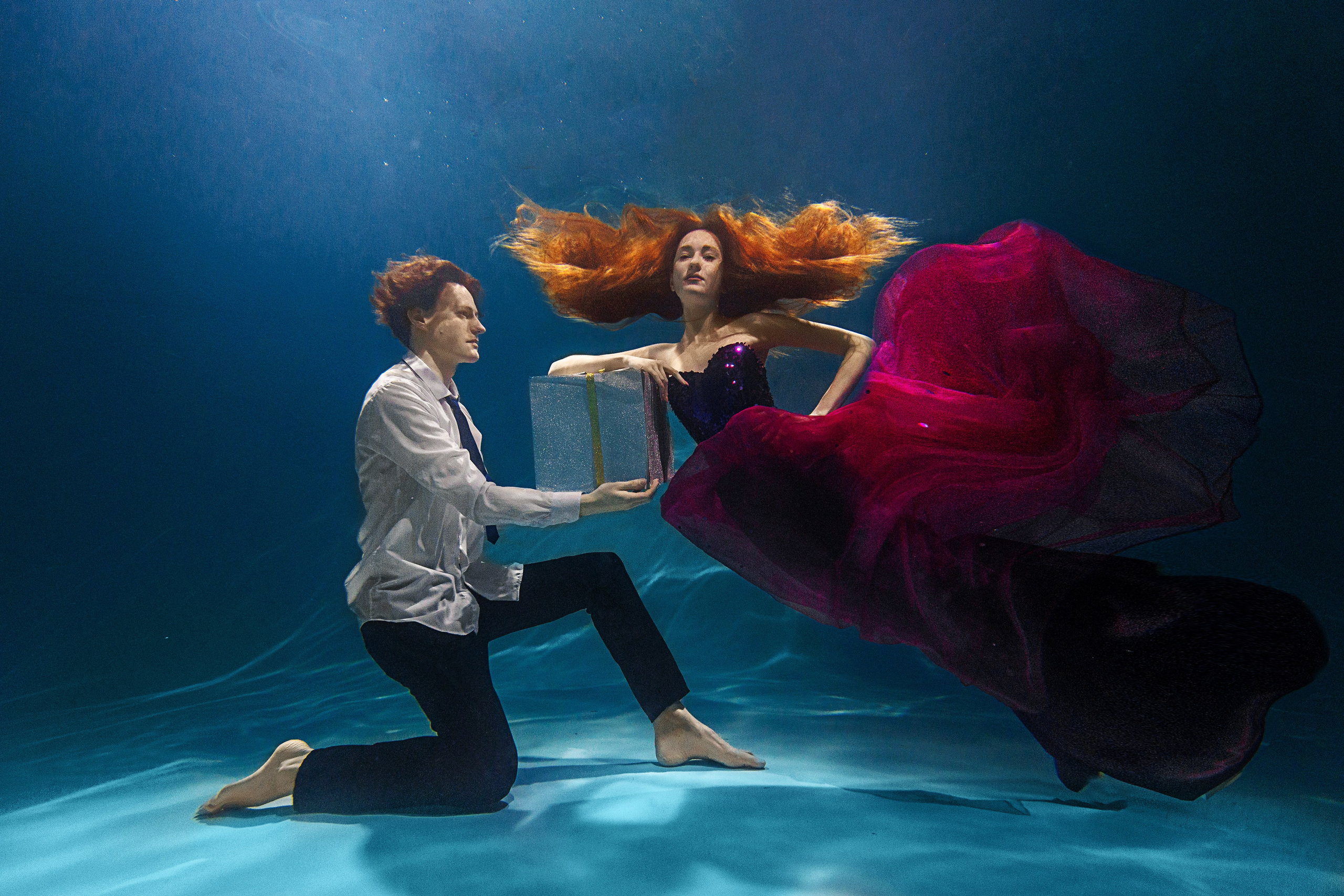 Подводная фотосессия. Портретный и семейный фотограф в Москве Ольга Туровцева