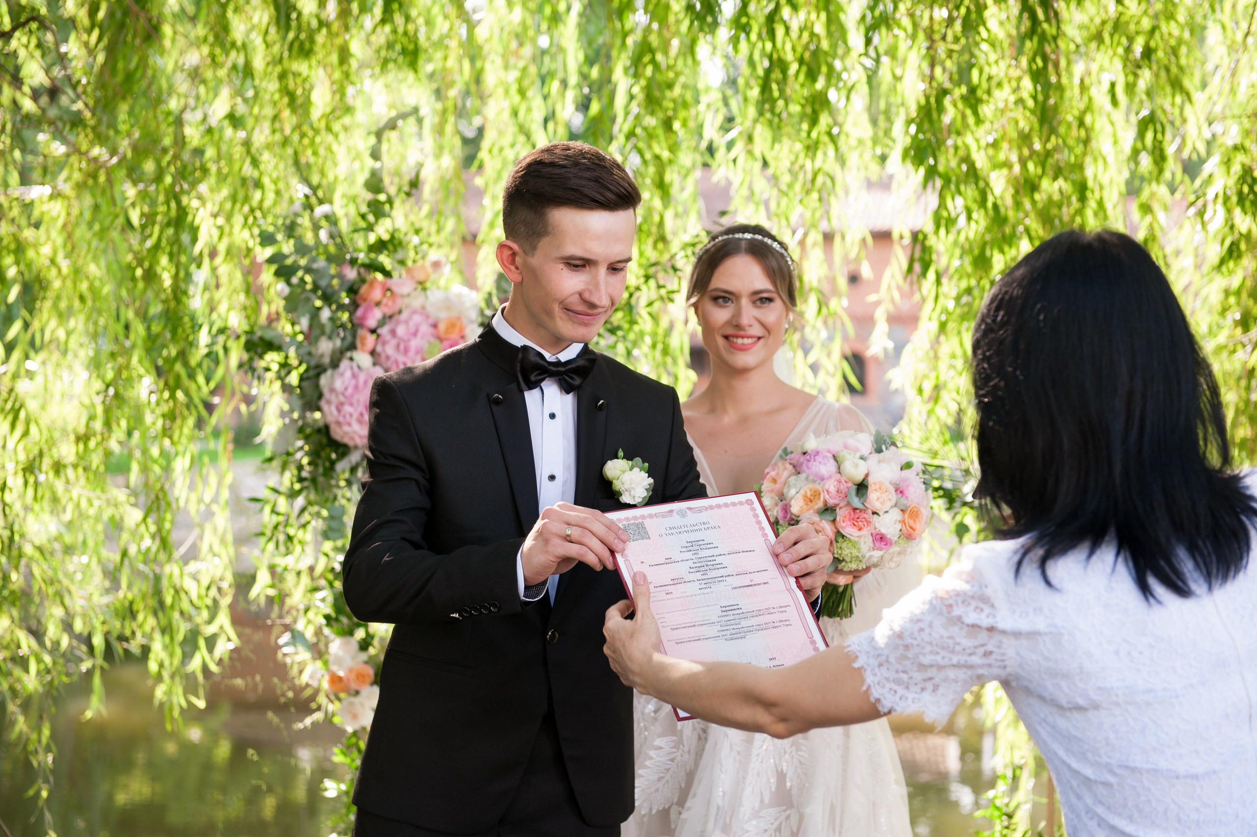 Свадьба в замке Лагендорф. Свадебный фотограф Калининград - Александр Зубанов