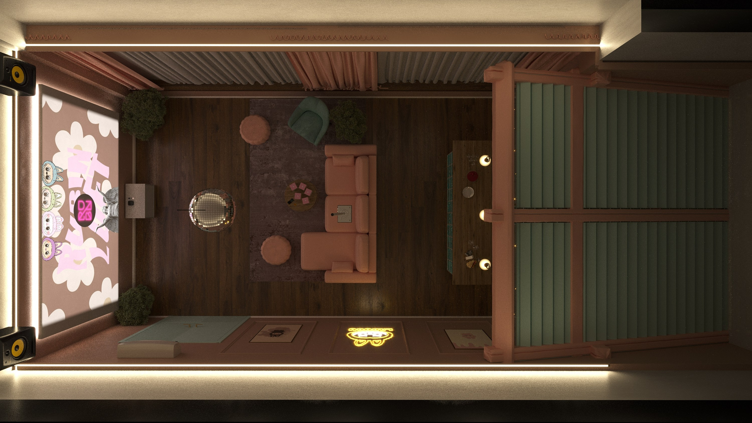 Лабубу. Аренда лофта в СПб для мероприятий