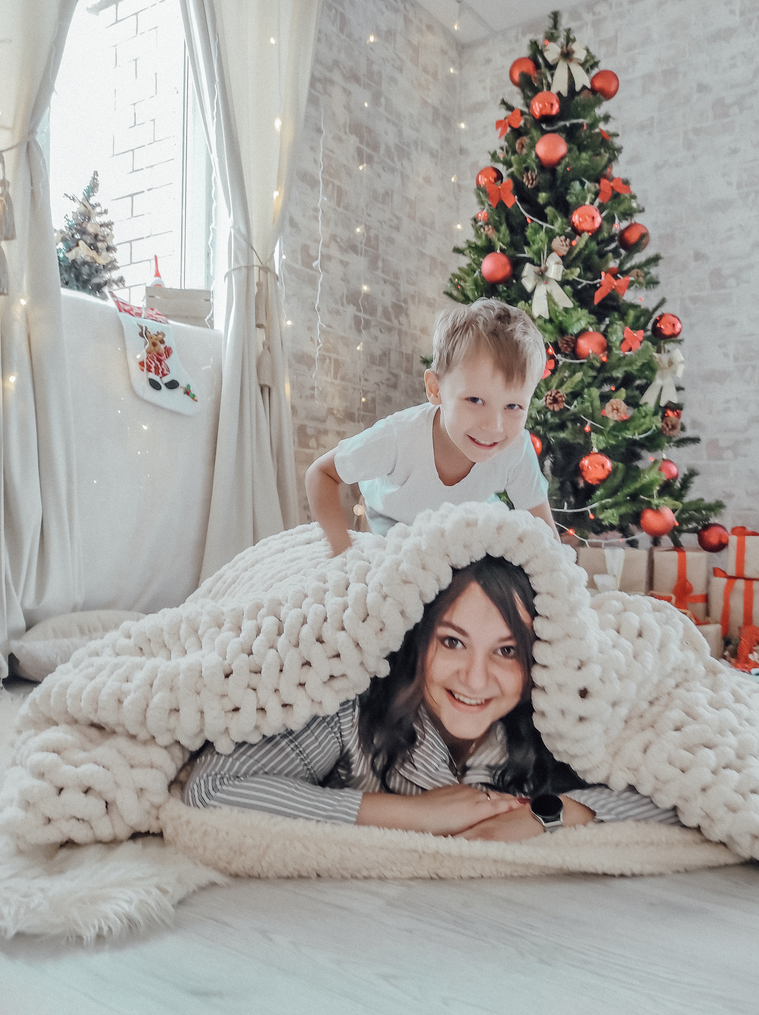 Новогодние съёмки Оли и Димы. Коммерческий фотограф. Ростов-на-Дону. Дарья Константинова