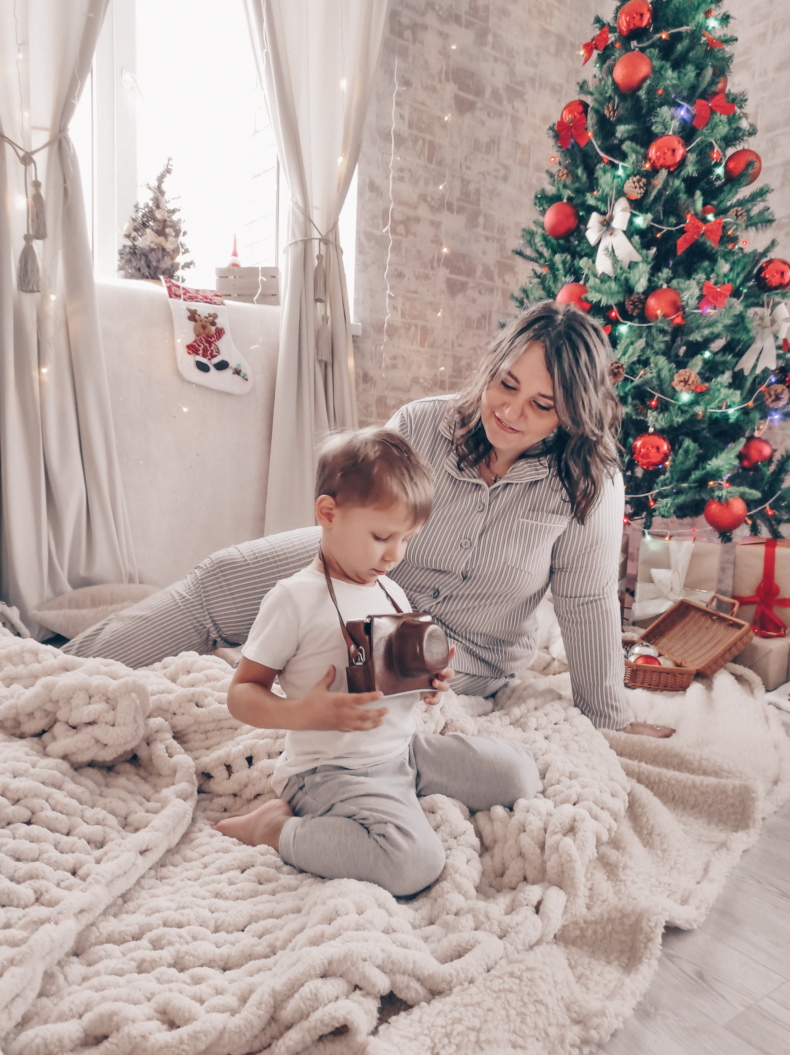 Новогодние съёмки Оли и Димы. Коммерческий фотограф. Ростов-на-Дону. Дарья Константинова