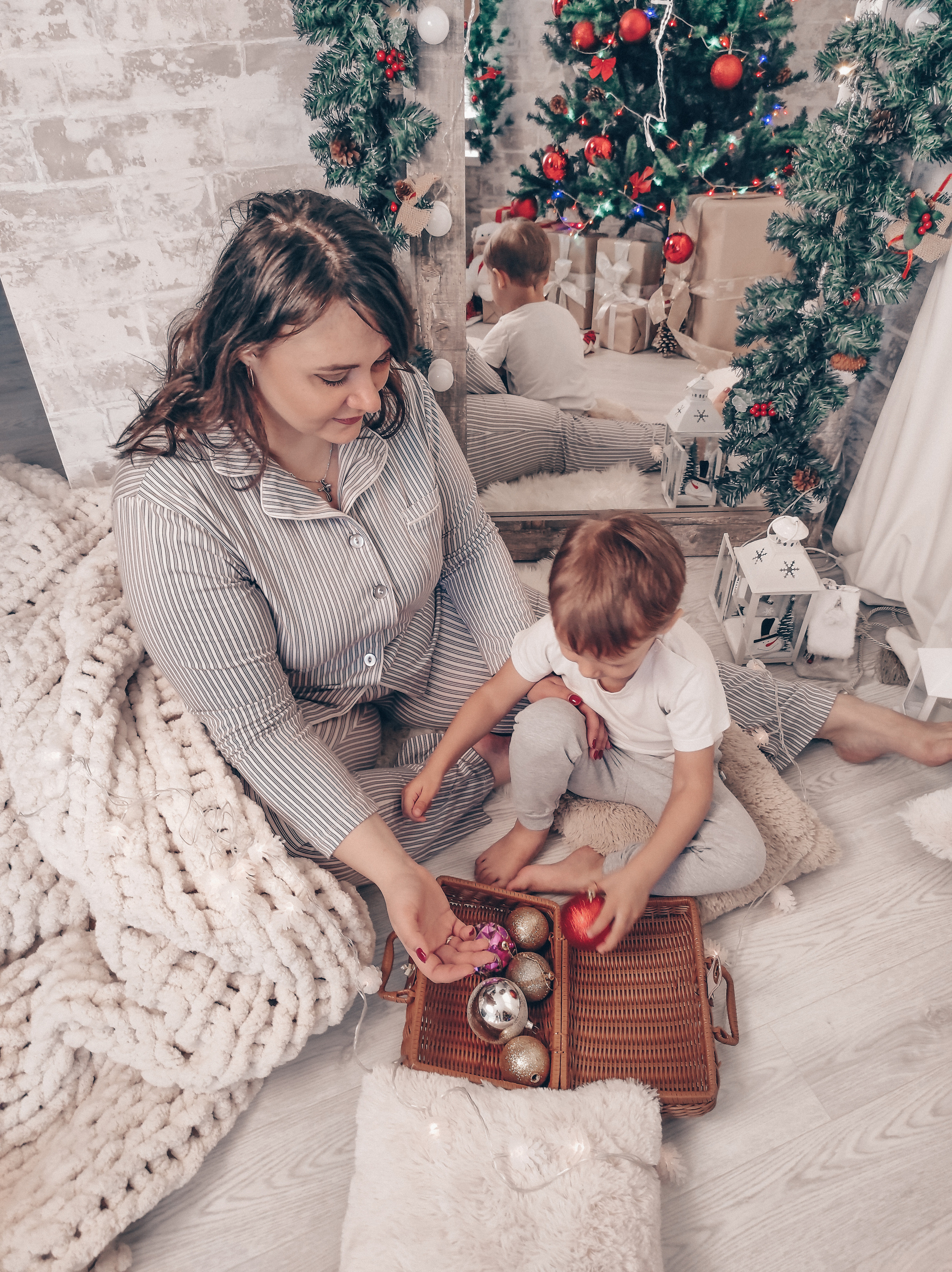 Новогодние съёмки Оли и Димы. Коммерческий фотограф. Ростов-на-Дону. Дарья Константинова
