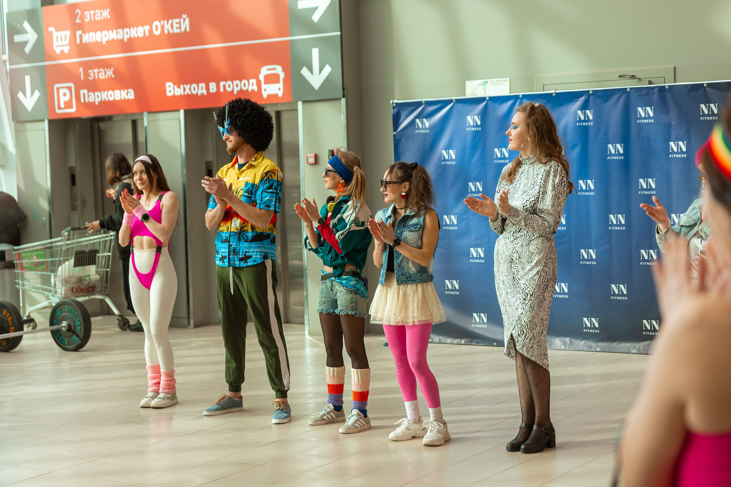 День рождения фитнес зала NN fitnes. Фотограф Тюмень