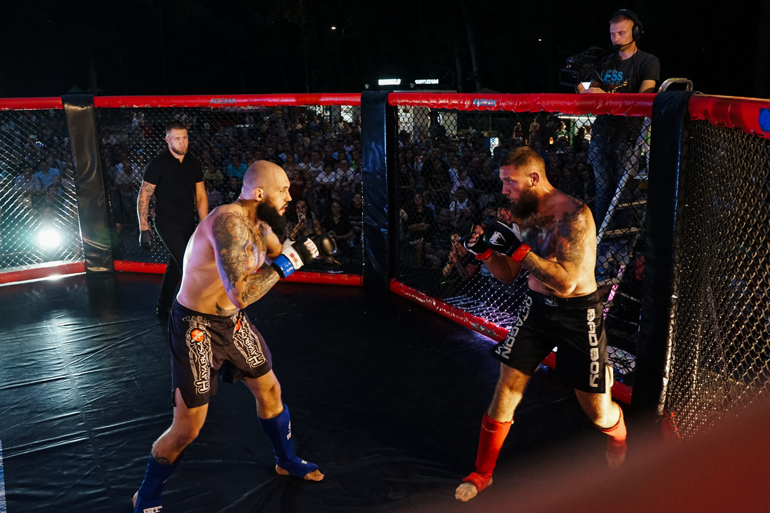 Вечер боев в ЦПКиО. Фотограф Надежда Погребняк | Рязань | Москва