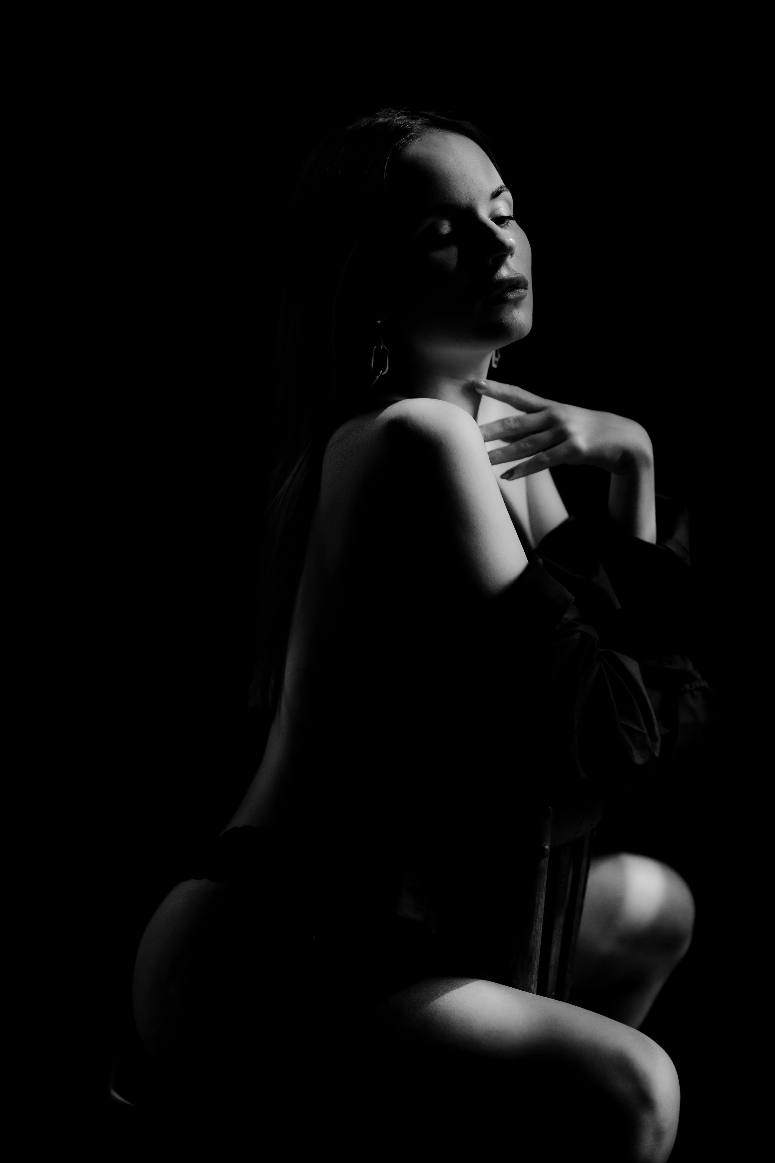 ЧБ Фотограф Ольга Лесли