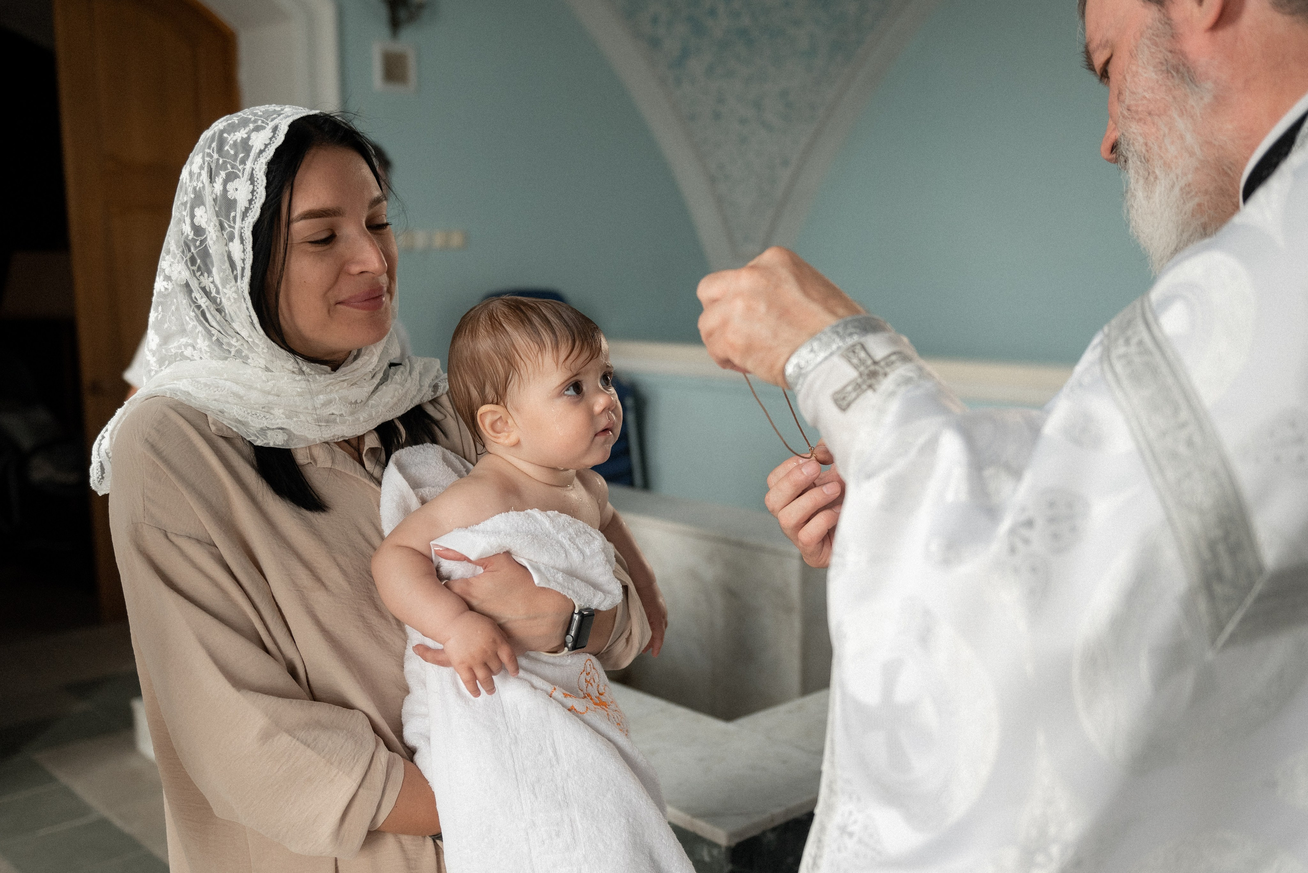 Крещение. Семейный фотограф Ирина Сгибнева