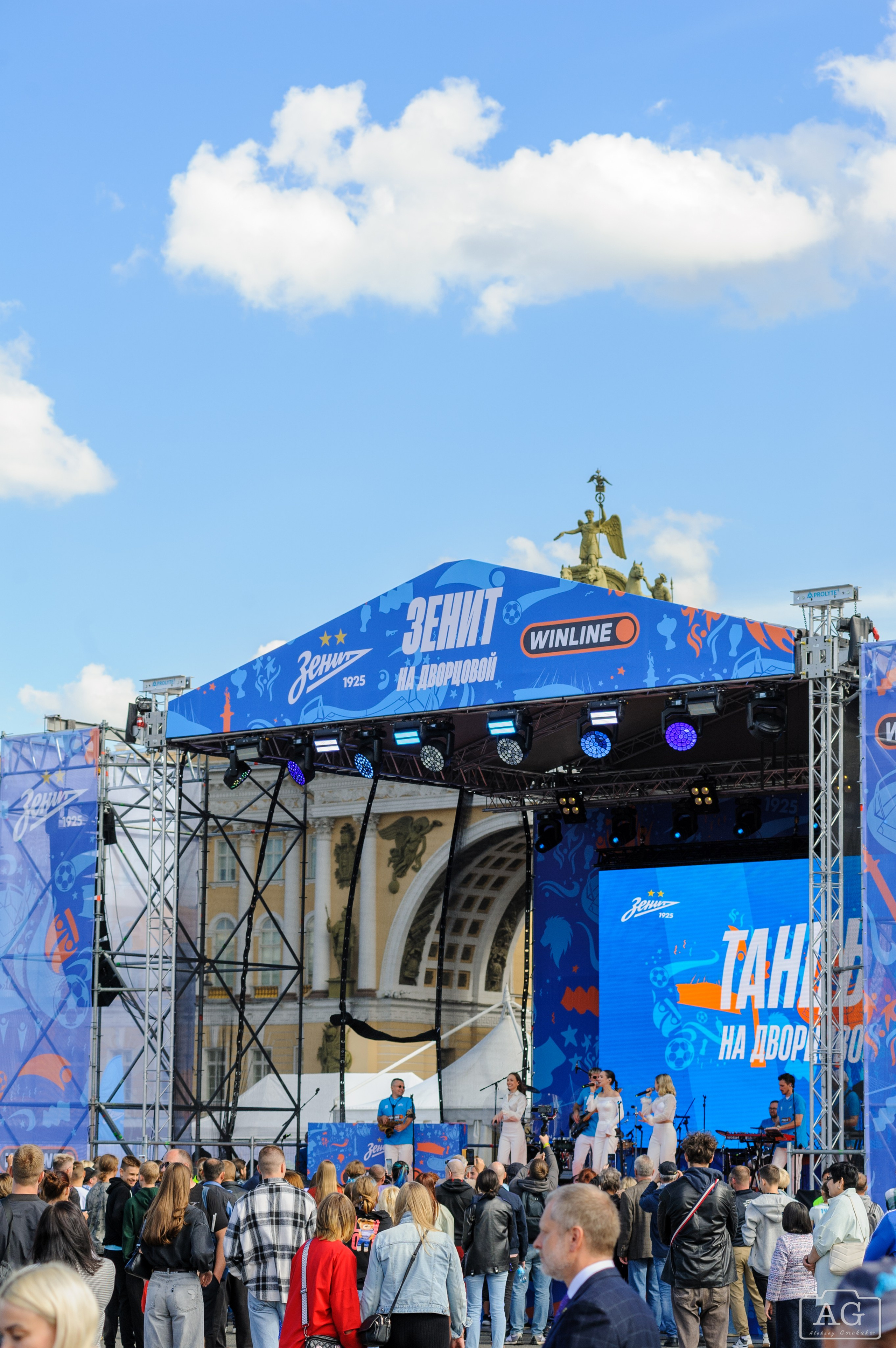 Открытая тренировка ФК «Зенит». Алексей Горчаков. Фотограф на ваш праздник