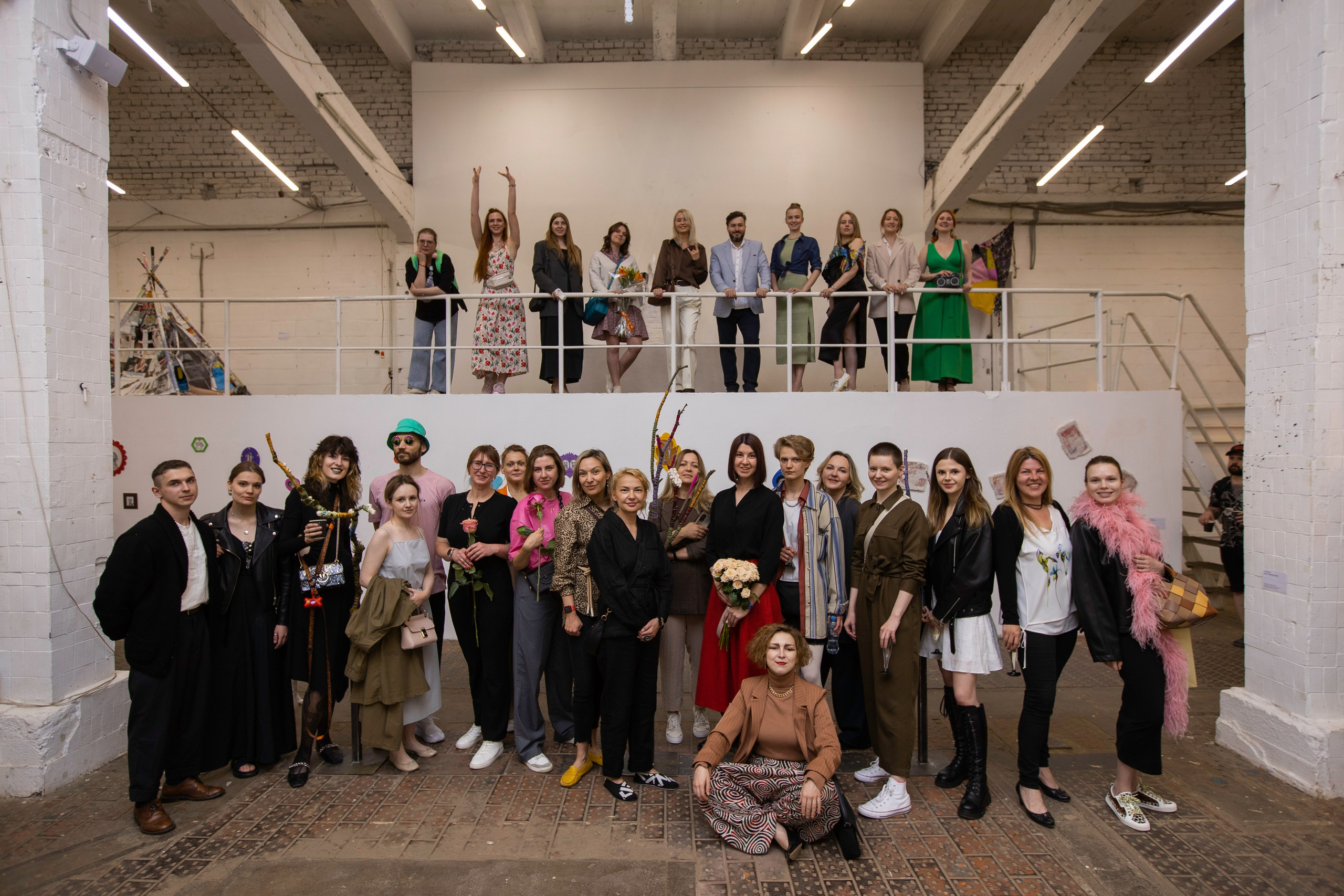 Открытие выставки пульсирующая материя. Фотограф в Москве Десятова Ксения