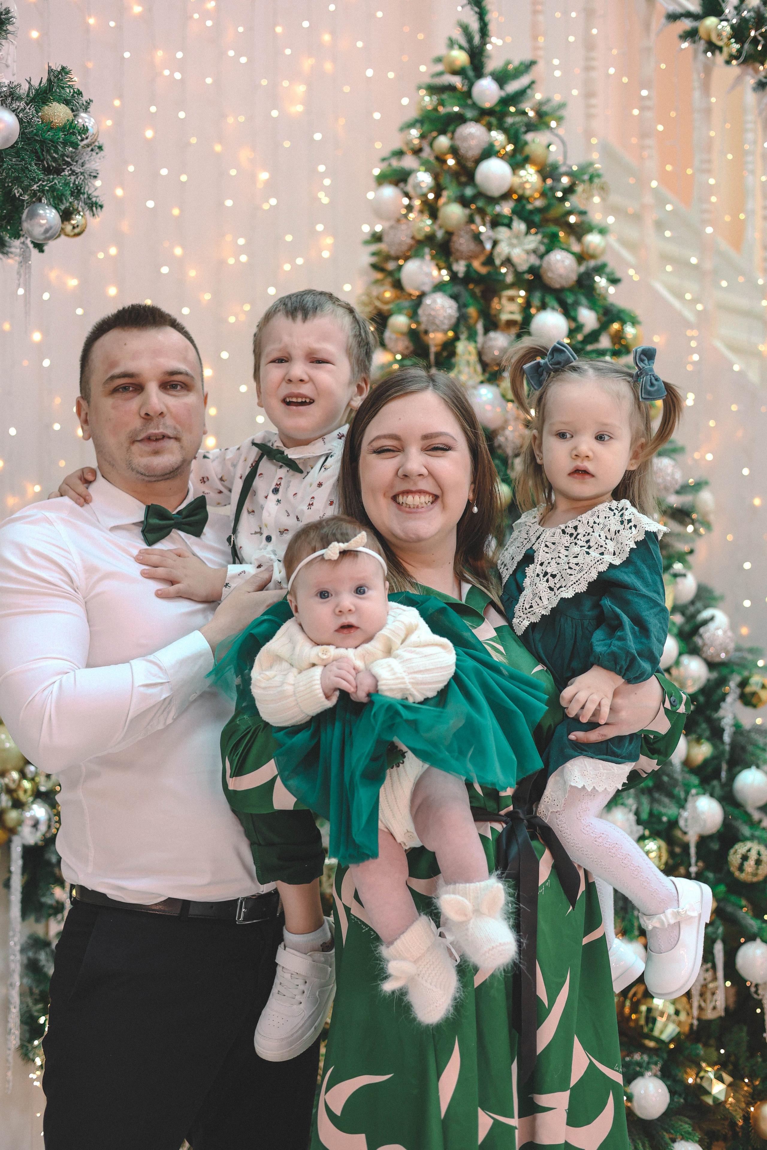 Новогодняя история «Яна и ее семья». Фотограф в Москве Анастасия Калинина