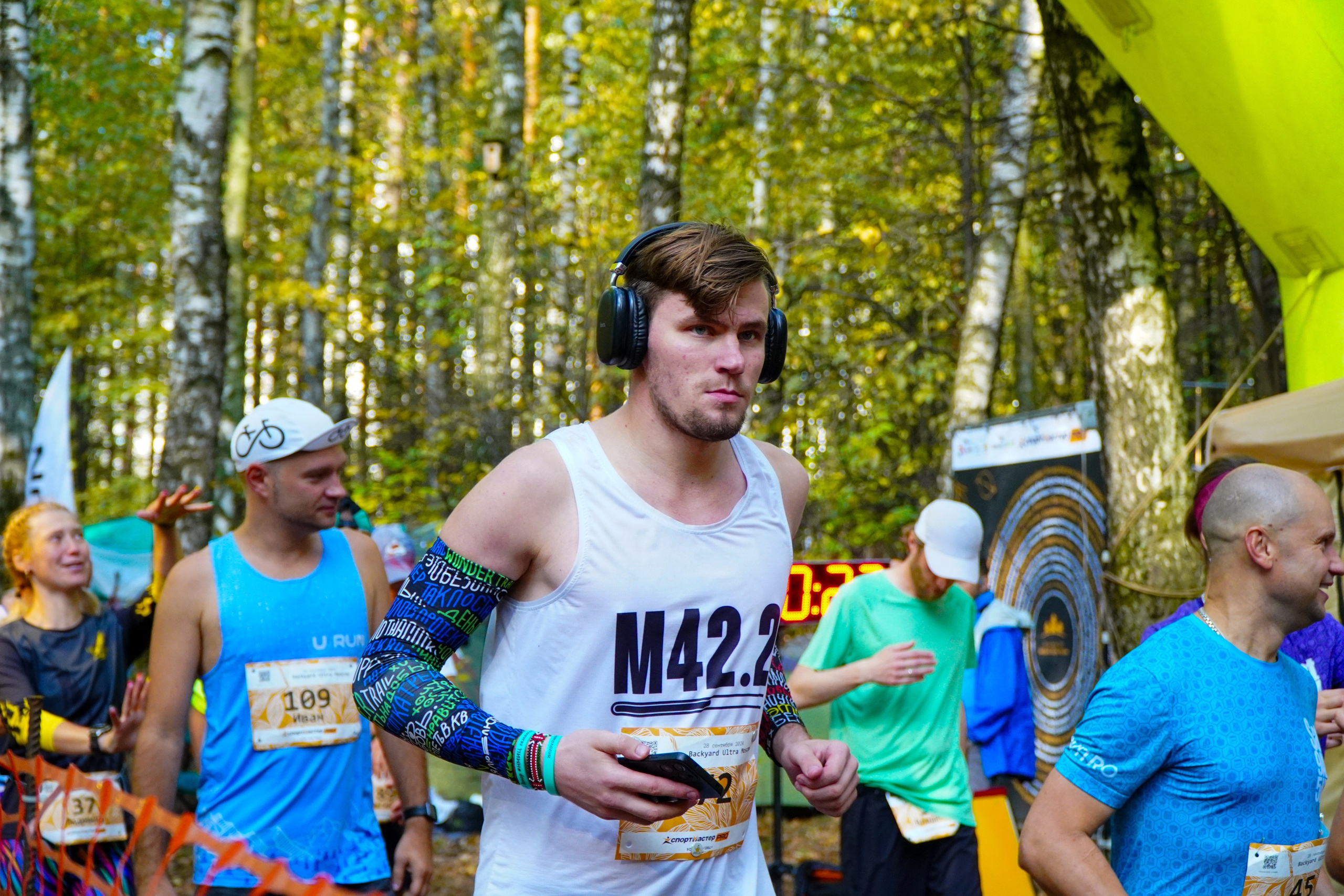 Backyard Ultra Moscow 2024. Роман Капилюшов. Бег. Фото. Видео. г. Люберцы