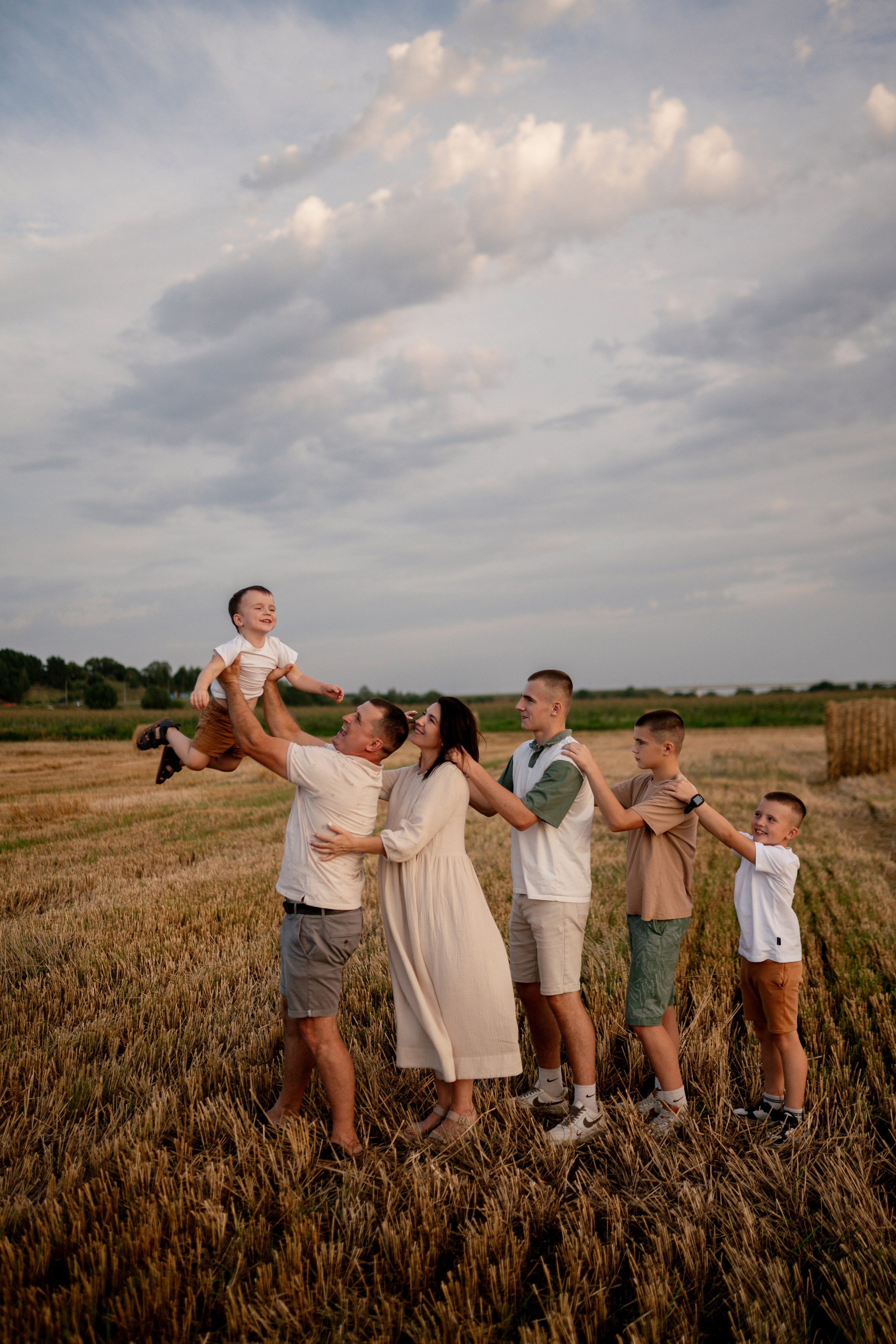 Миша, Вера, Миша, Семен, Федор и Ваня. Семейный и свадебный фотограф в Москве и Калуге Рослова Анастасия