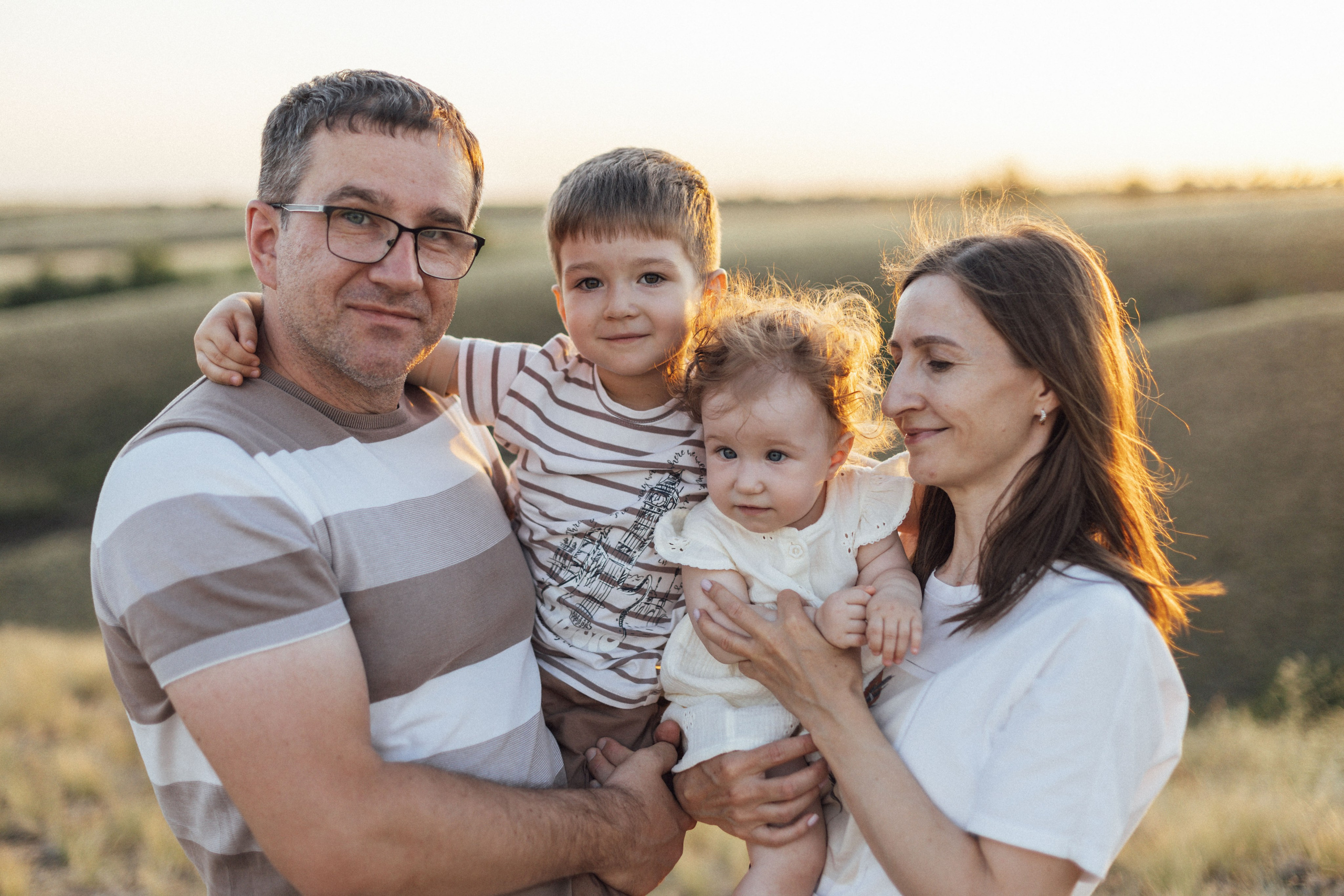 Полина + Артем + Глеб + Юсина. Семейный фотограф Елена Баган Волгоград