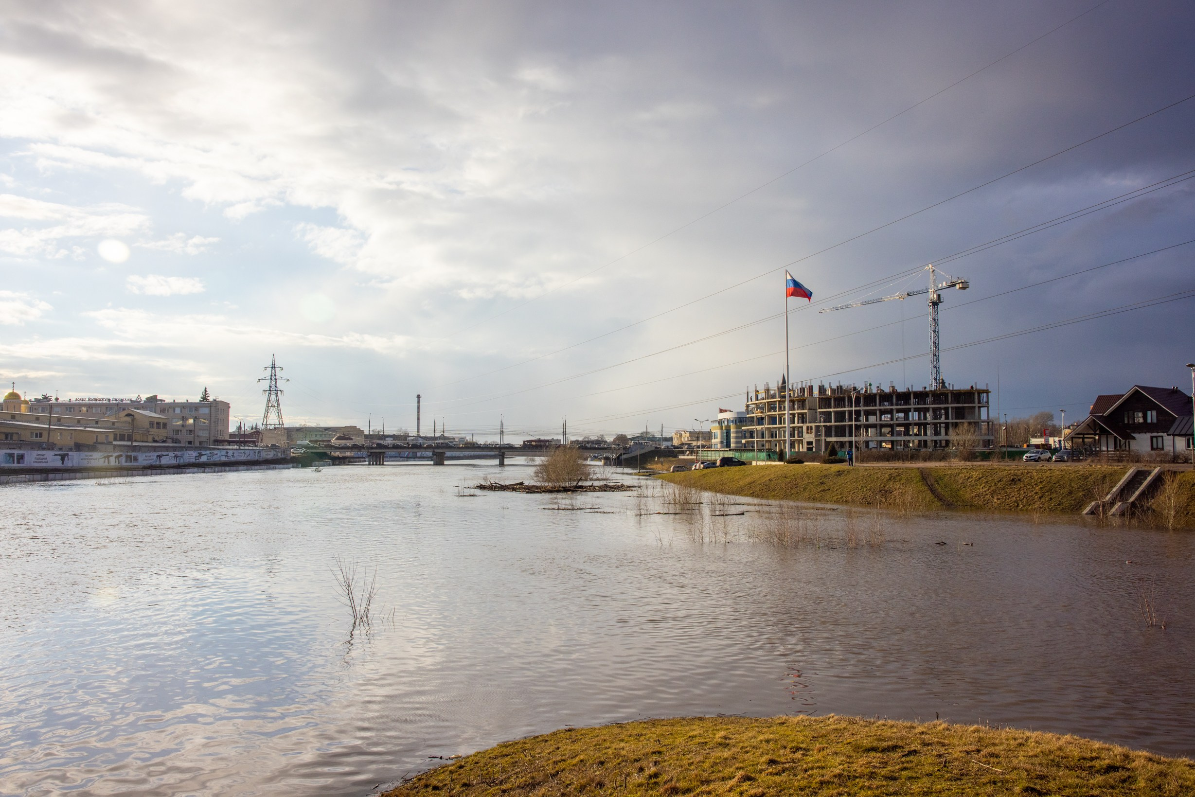Паводок на Оке. Фотограф в Туле Крупский АнДРей. Фотостудия «КАДР71» в Туле