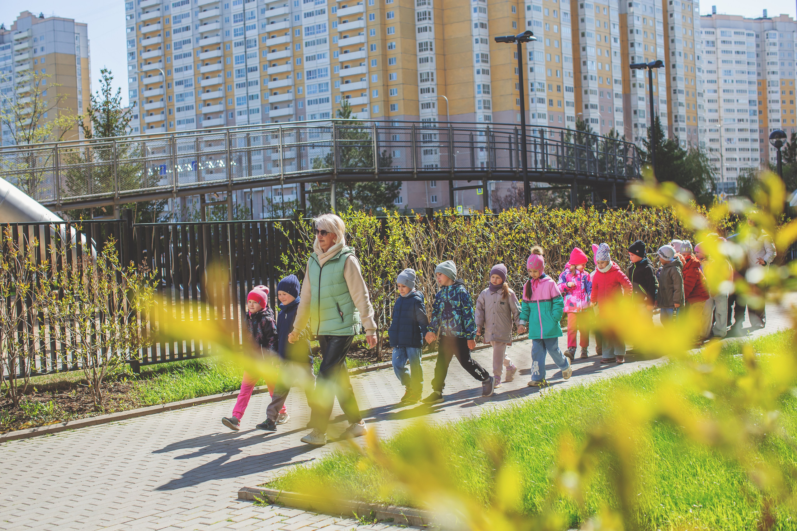 Детский сад, прогулка. Главная