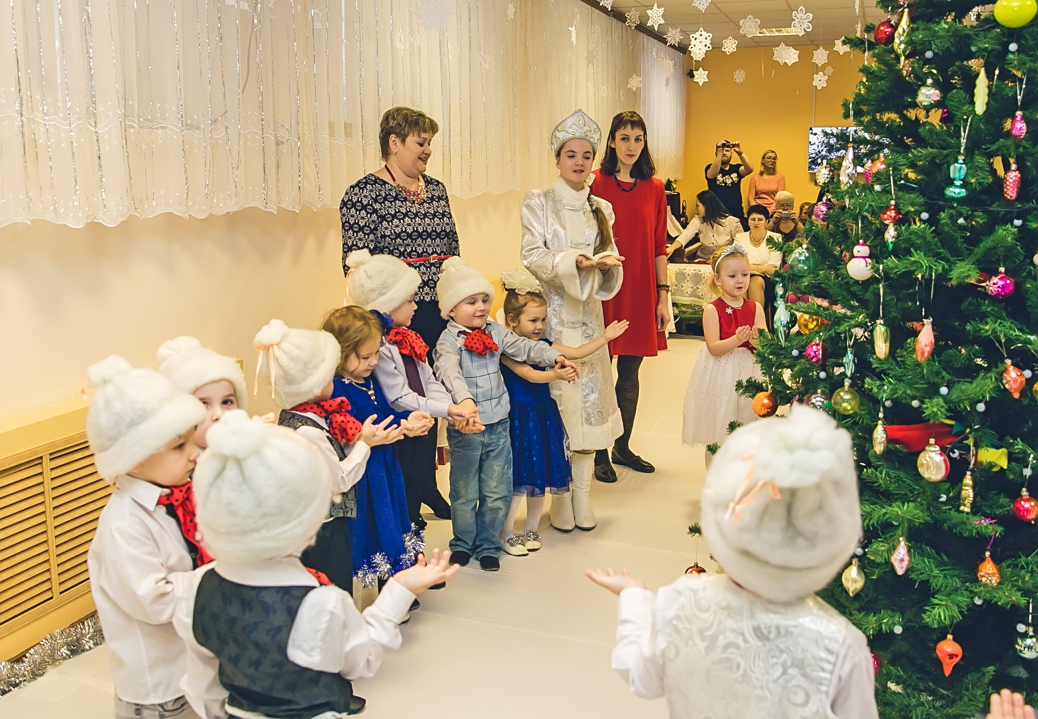 Новый год в саду. Семейный и детский фотограф в Нижнем Новгороде
