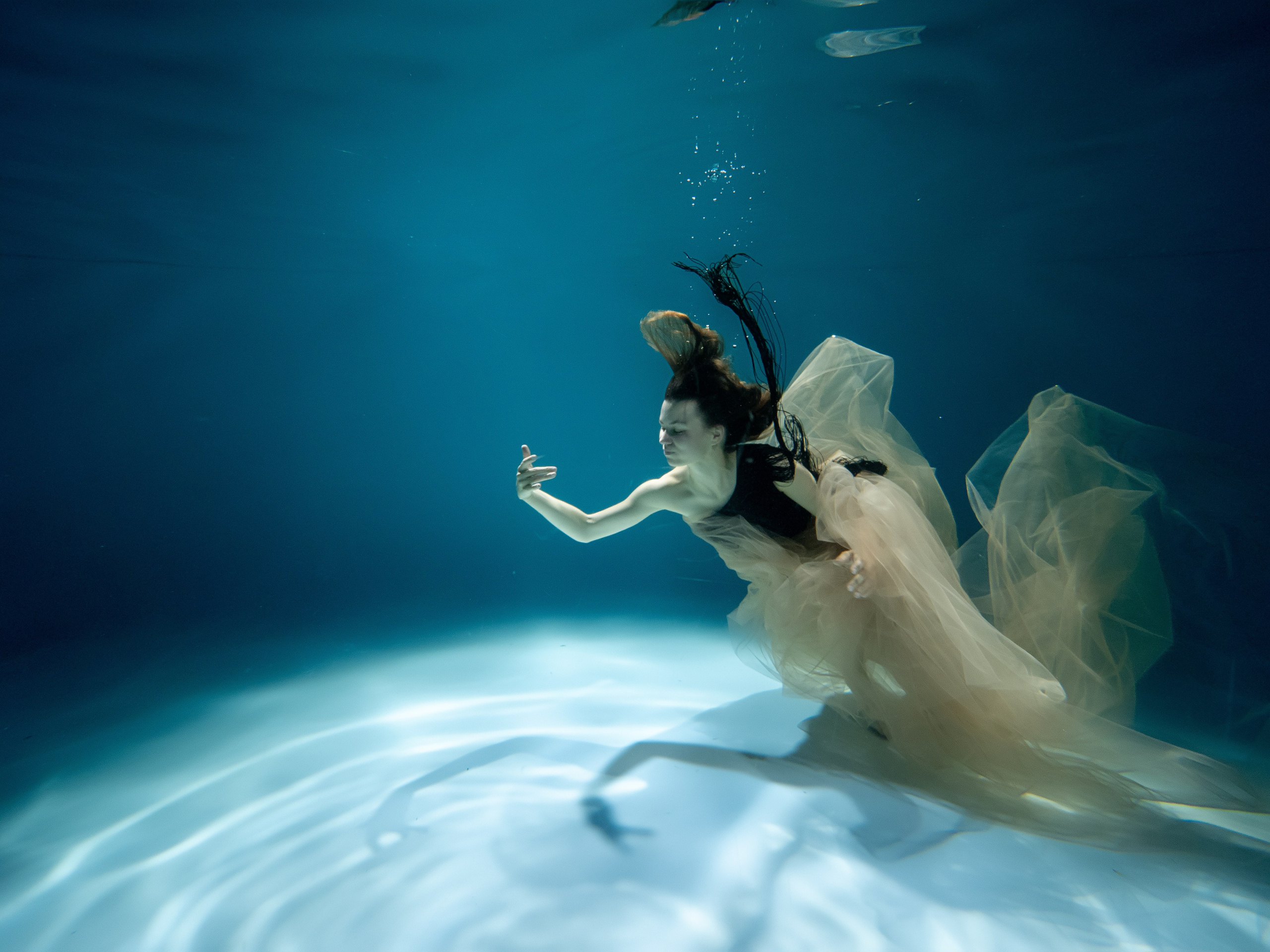 Подводные сьемки в OceanStars. Творческие сьемки