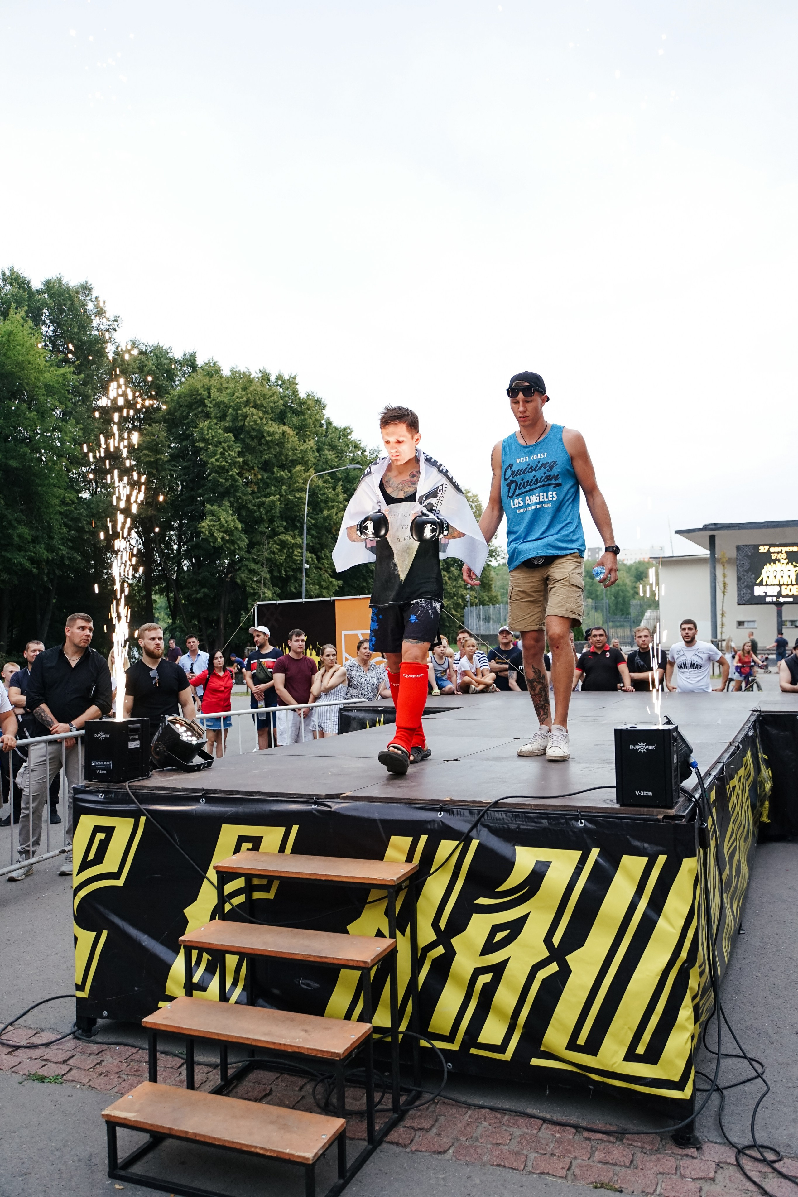 Вечер боев в ЦПКиО. Фотограф Надежда Погребняк | Рязань | Москва