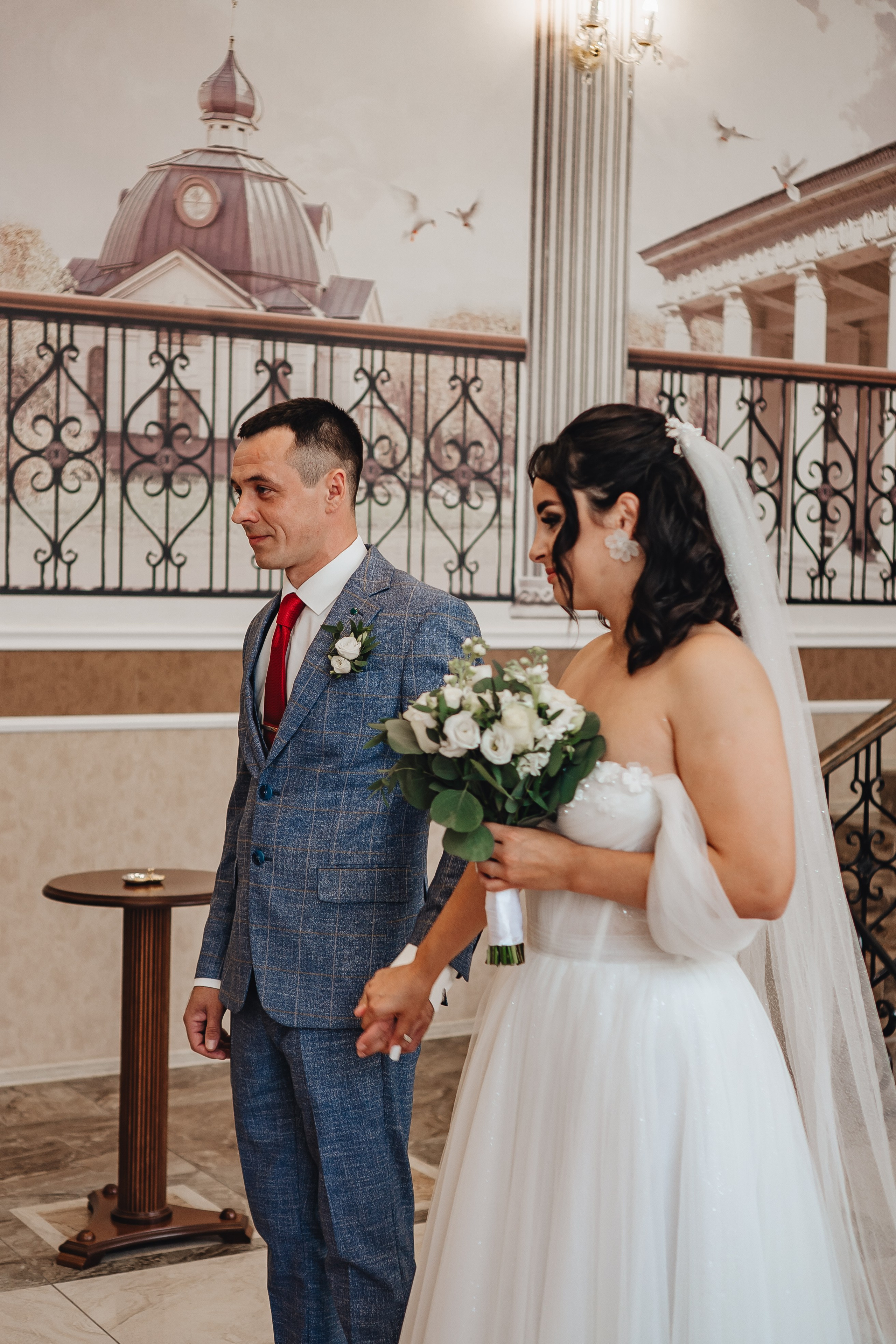 СВАДЕБНАЯ СЬЕМКА В ЗАГСЕ НА МОСКОВСКОМ ПРОСПЕКТЕ. Профессиональный фотограф, Санкт-Петербург — Виктория Богомолова