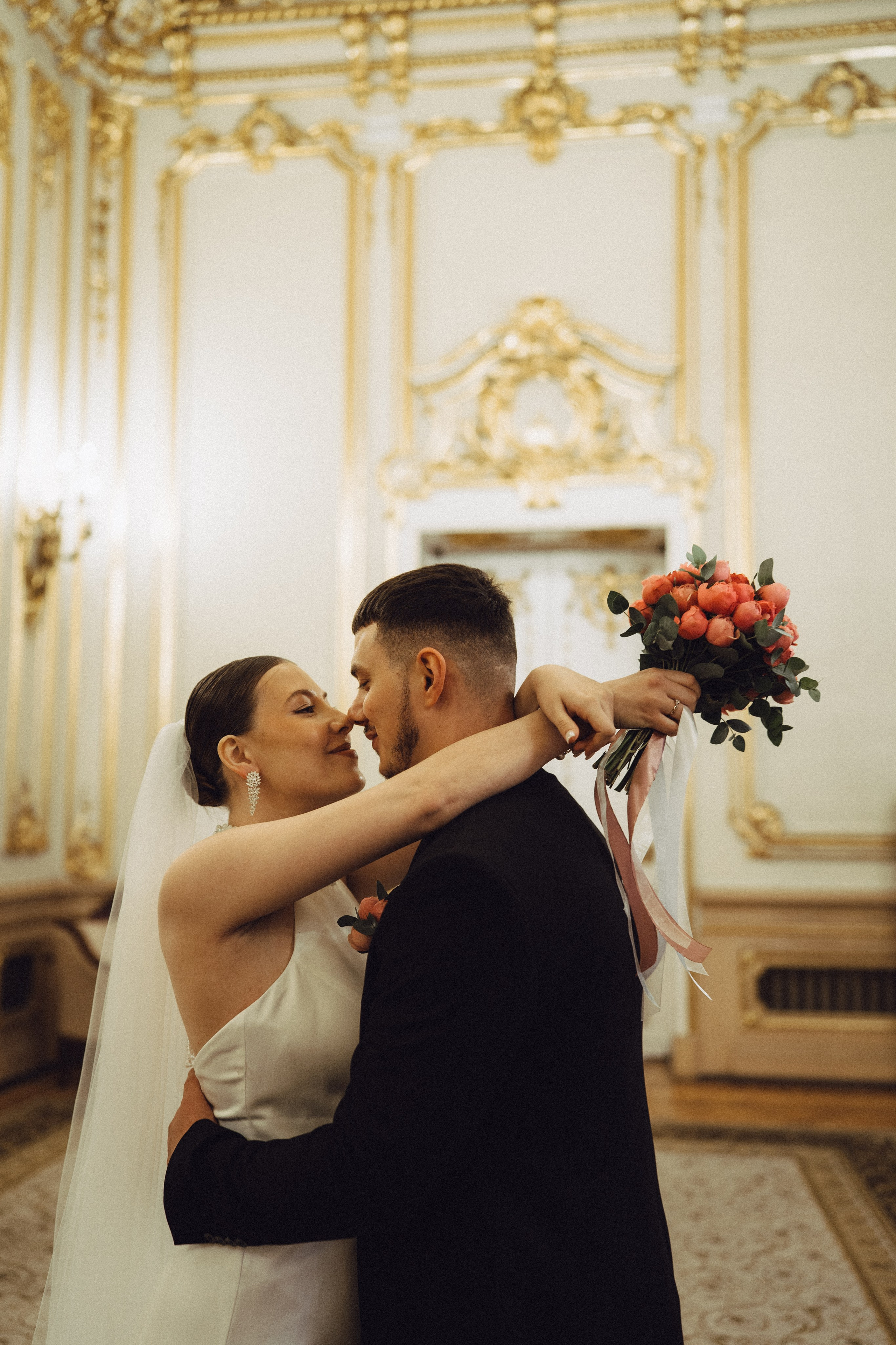 СВАДЕБНАЯ СЬЕМКА В ПЕВОМ ДВОРЦЕ БРАКОСОЧЕТАНИЯ. Профессиональный фотограф, Санкт-Петербург — Виктория Богомолова