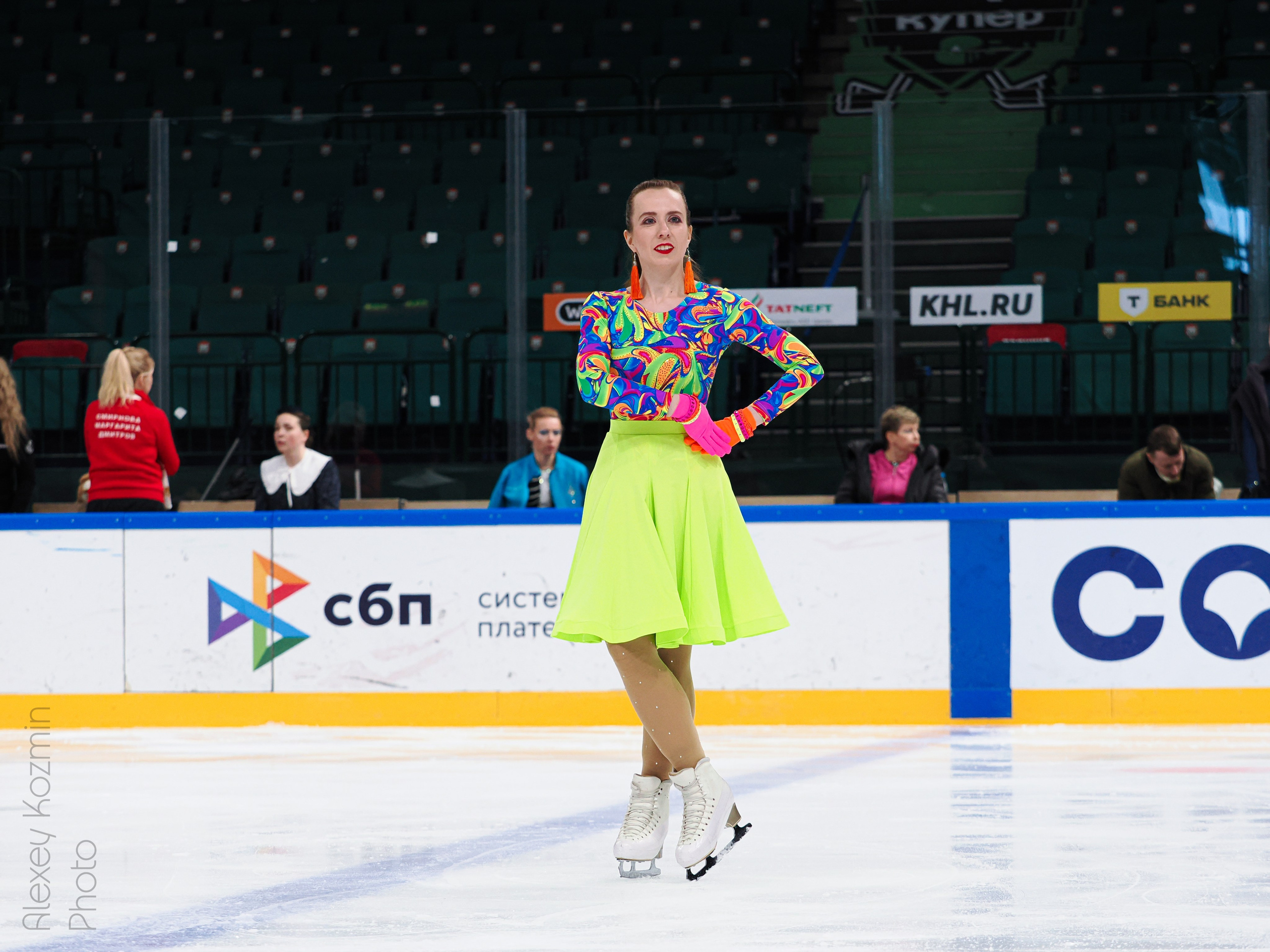Фигурное катание (Татнефть Арена, г. Казань). Репортажный фотограф Алексей Козьмин