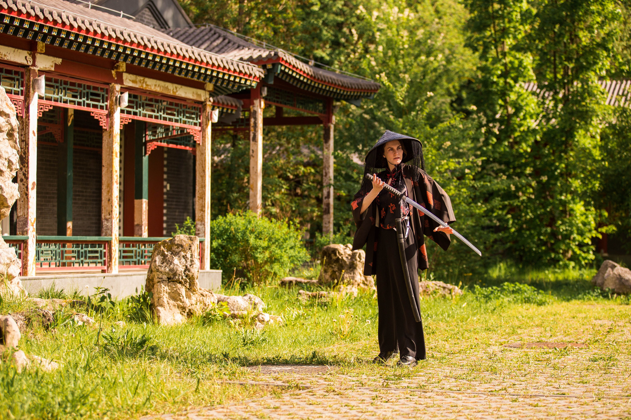 Парк Хуамин в Москве и фотосессия в китайском стиле. Семейный и детский фотограф в Москве Мария Быкова