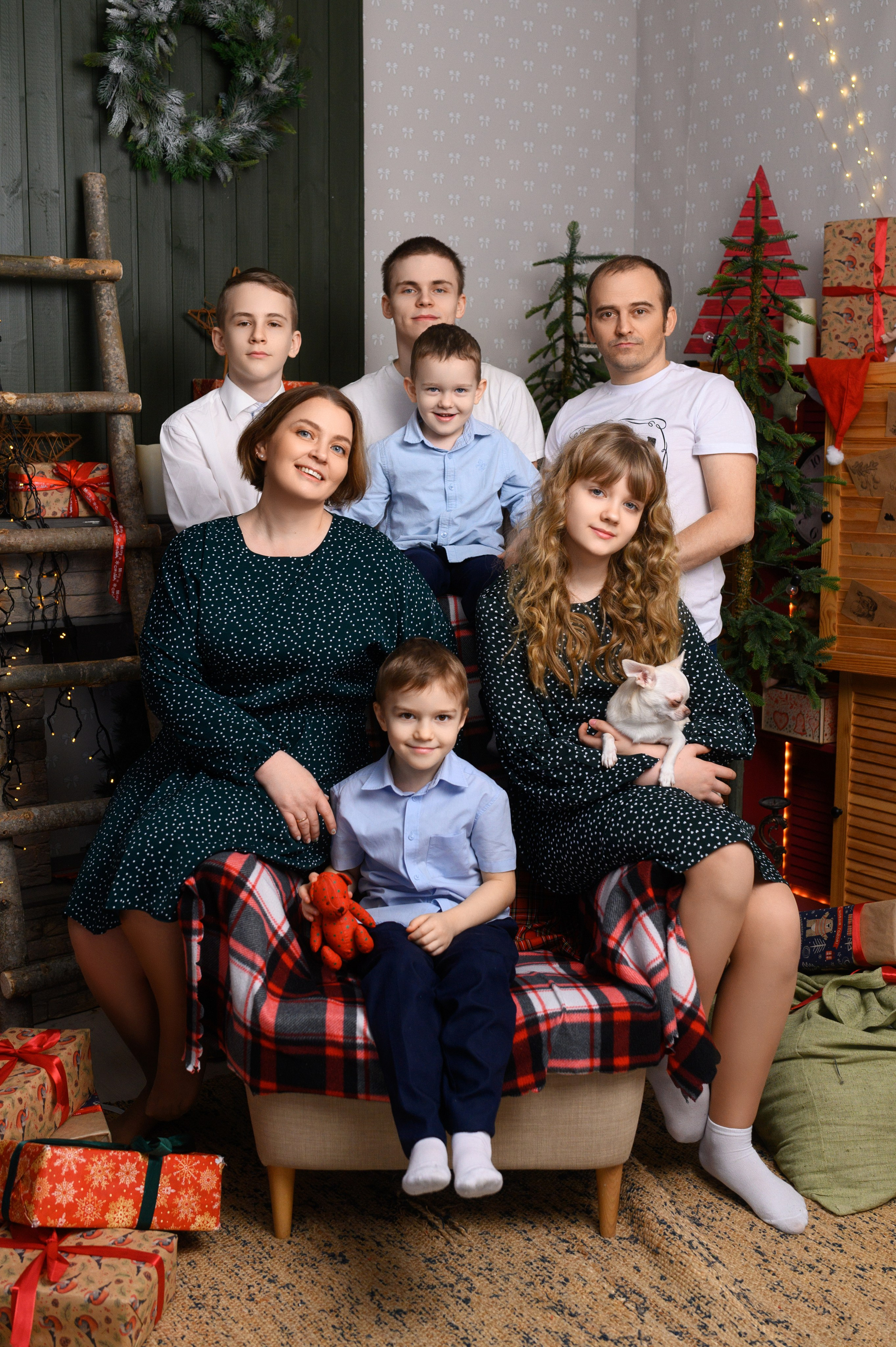 Анна и её семья. Школьный и свадебный фотограф в Сыктывкаре Никита Козлов