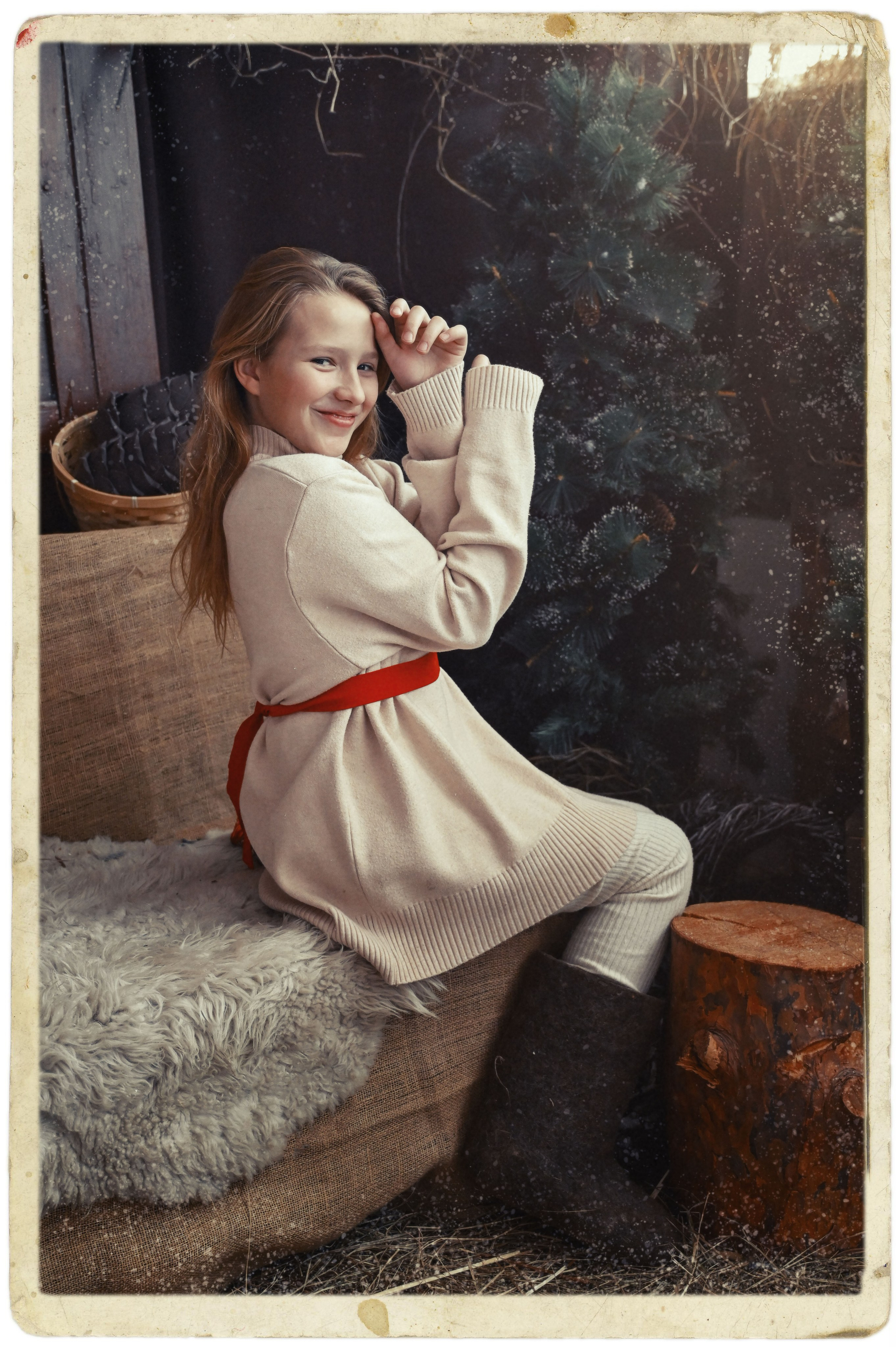 Новый год. Портретный детский, женский фотограф в Тюмени Евгения Ярцева