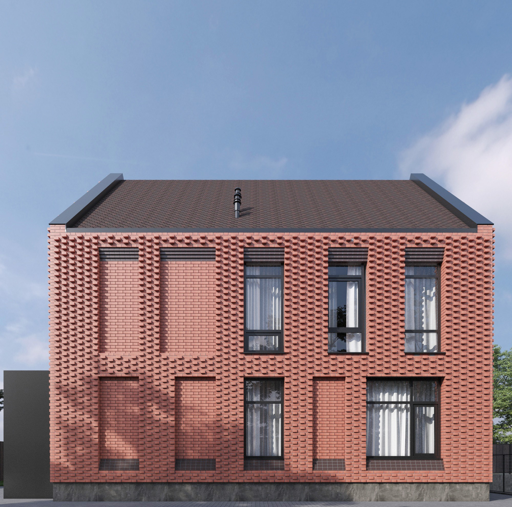 Brick_house. SAAS Селиванов Алексей Архитектурная Студия